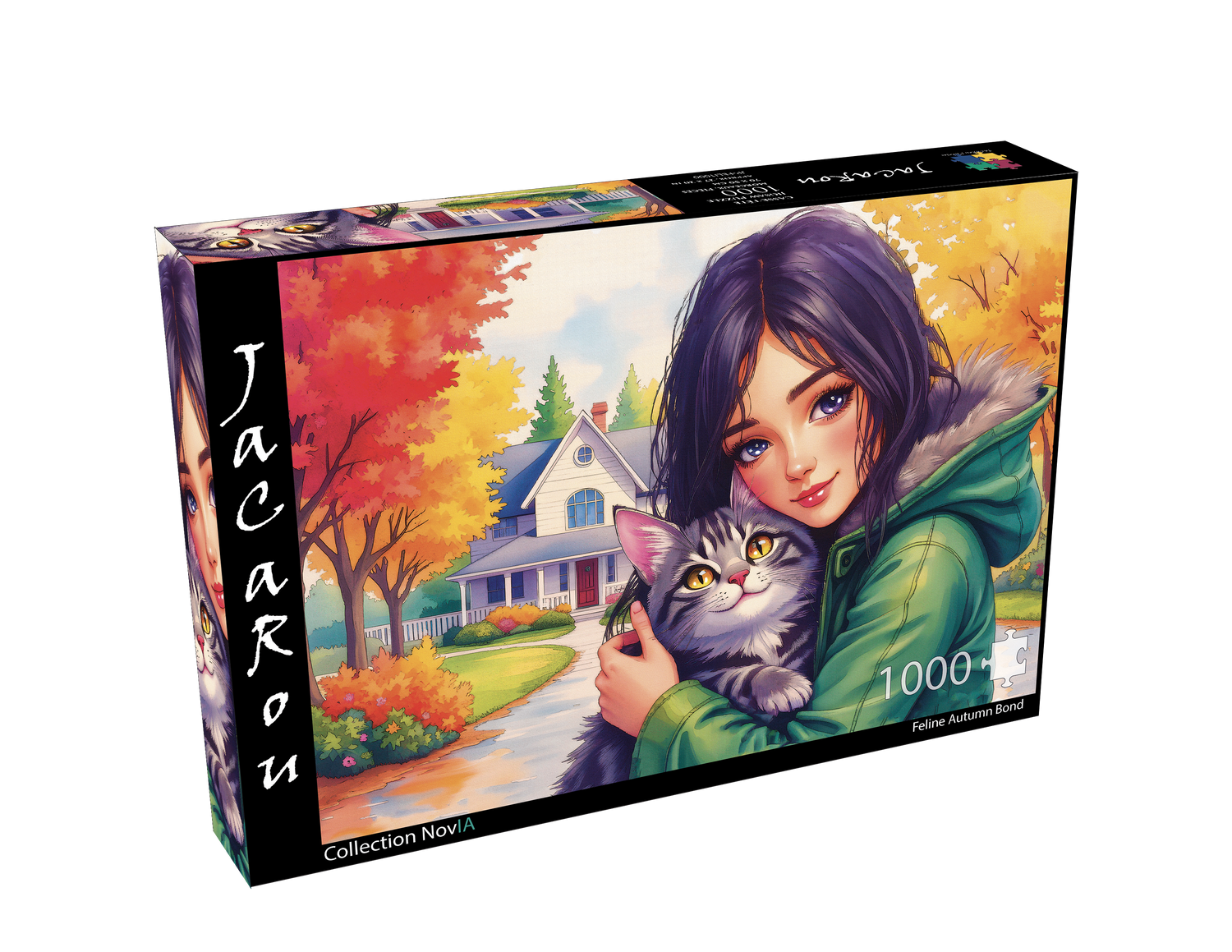 Puzzle -  FELINE AUTUMN BOND