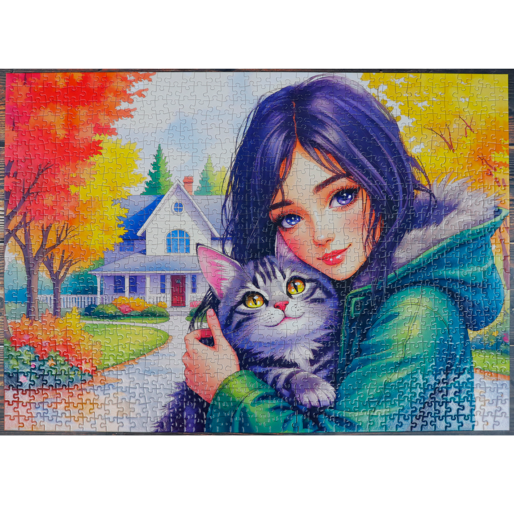 Puzzle - FELINE AUTUMN BOND
