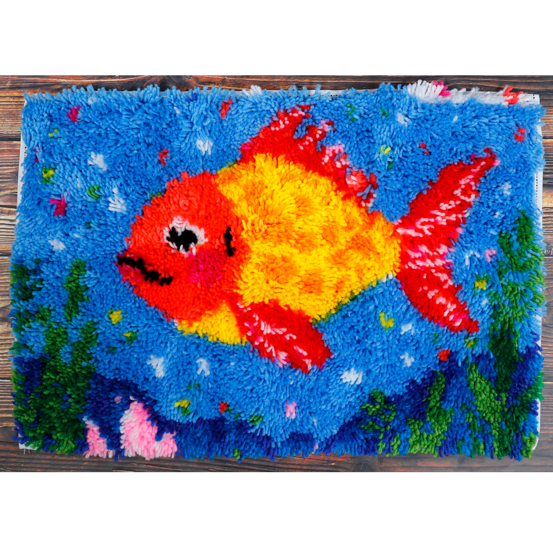 Latch Hook - Medium Rug Kit - FISH
