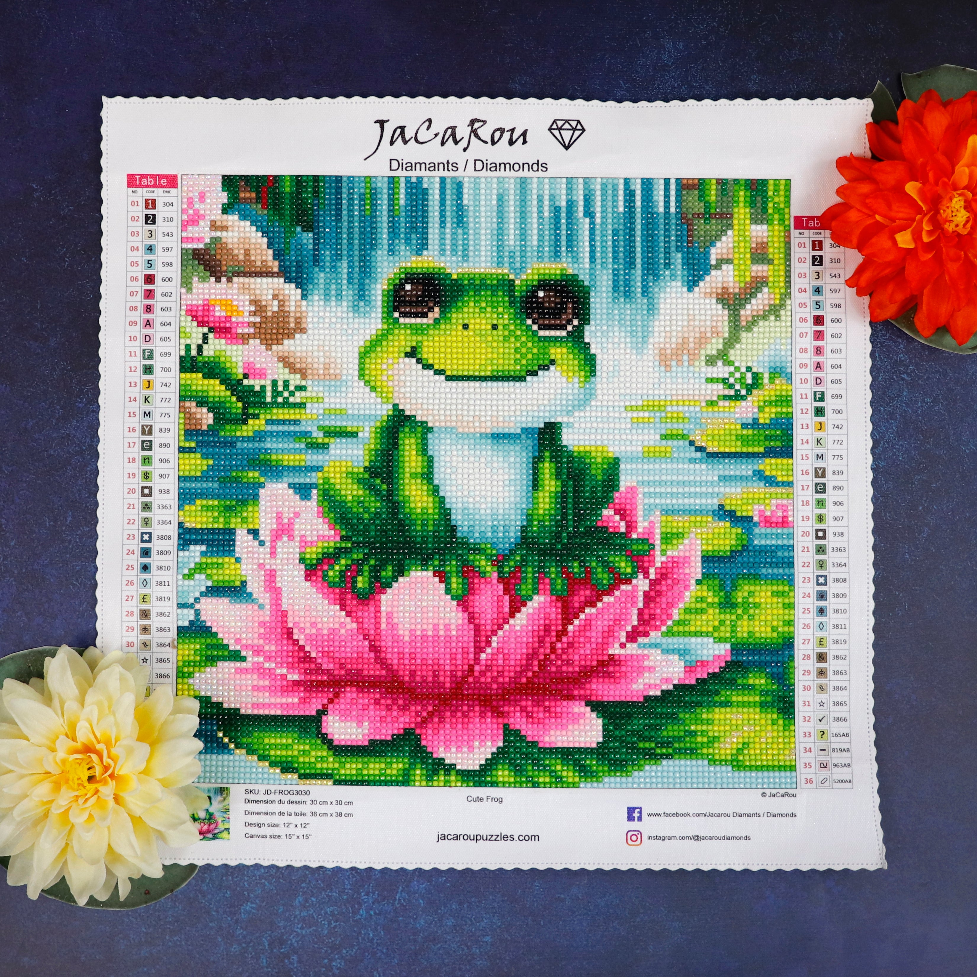 Diamond Painting - CUTE FROG
