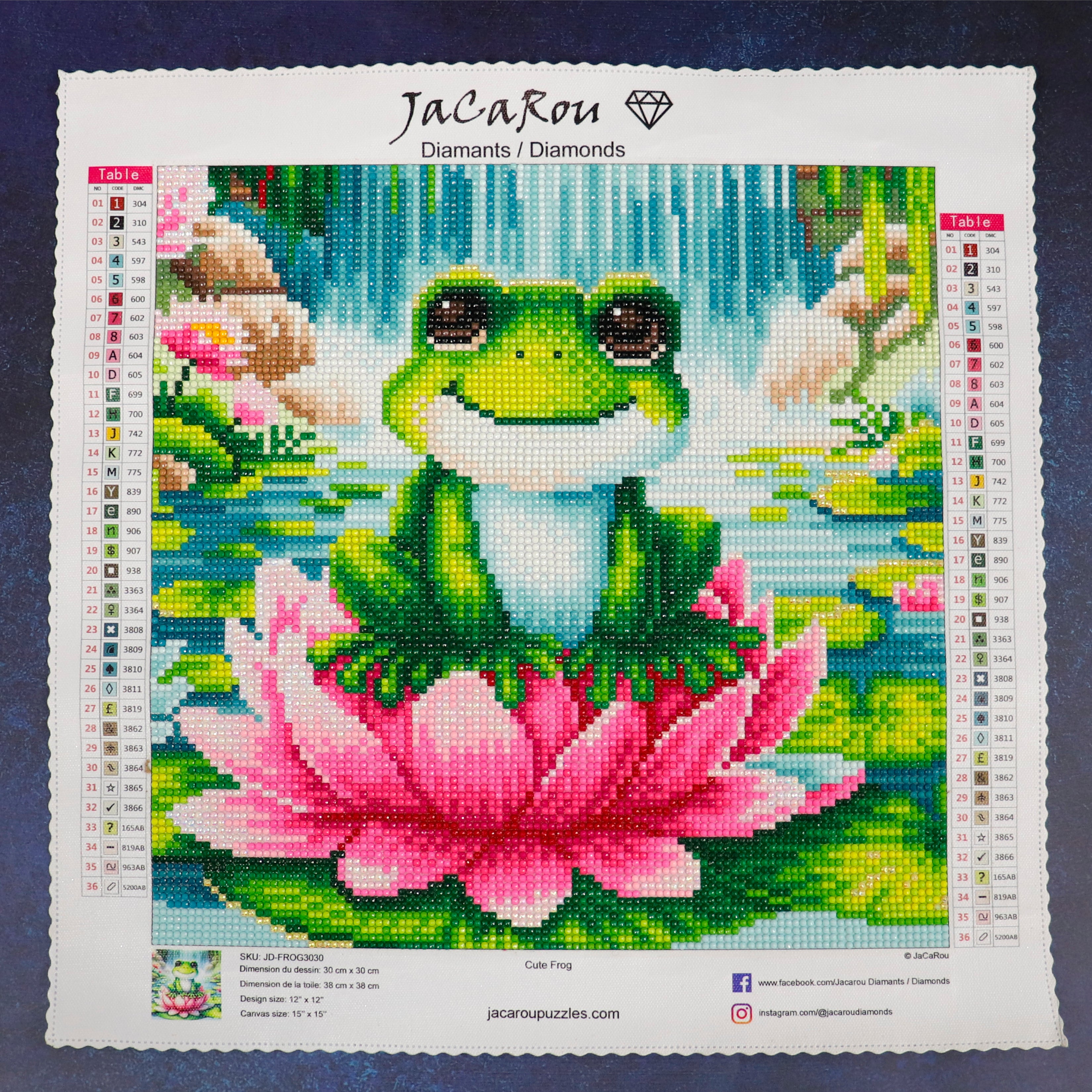 Diamond Painting - CUTE FROG