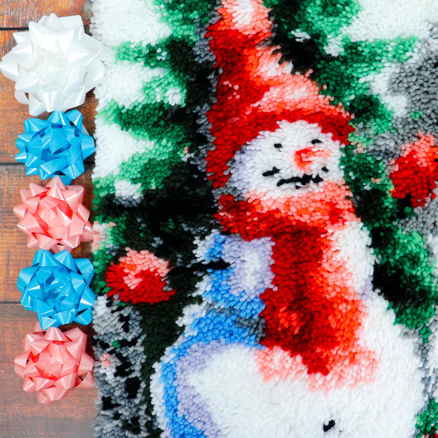 Latch Hook - Medium Rug Kit - FROSTY