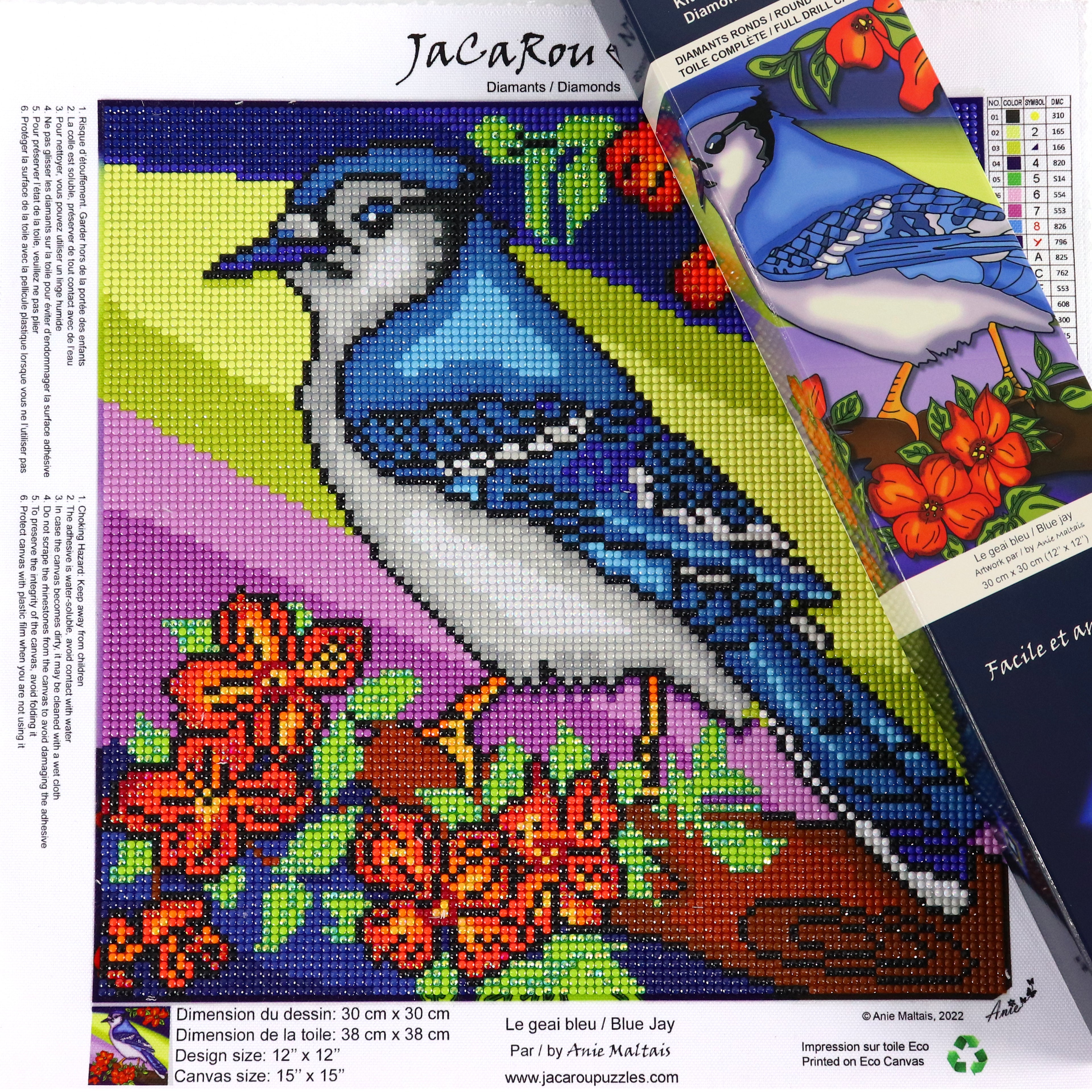 Diamond Painting - BLUE JAY