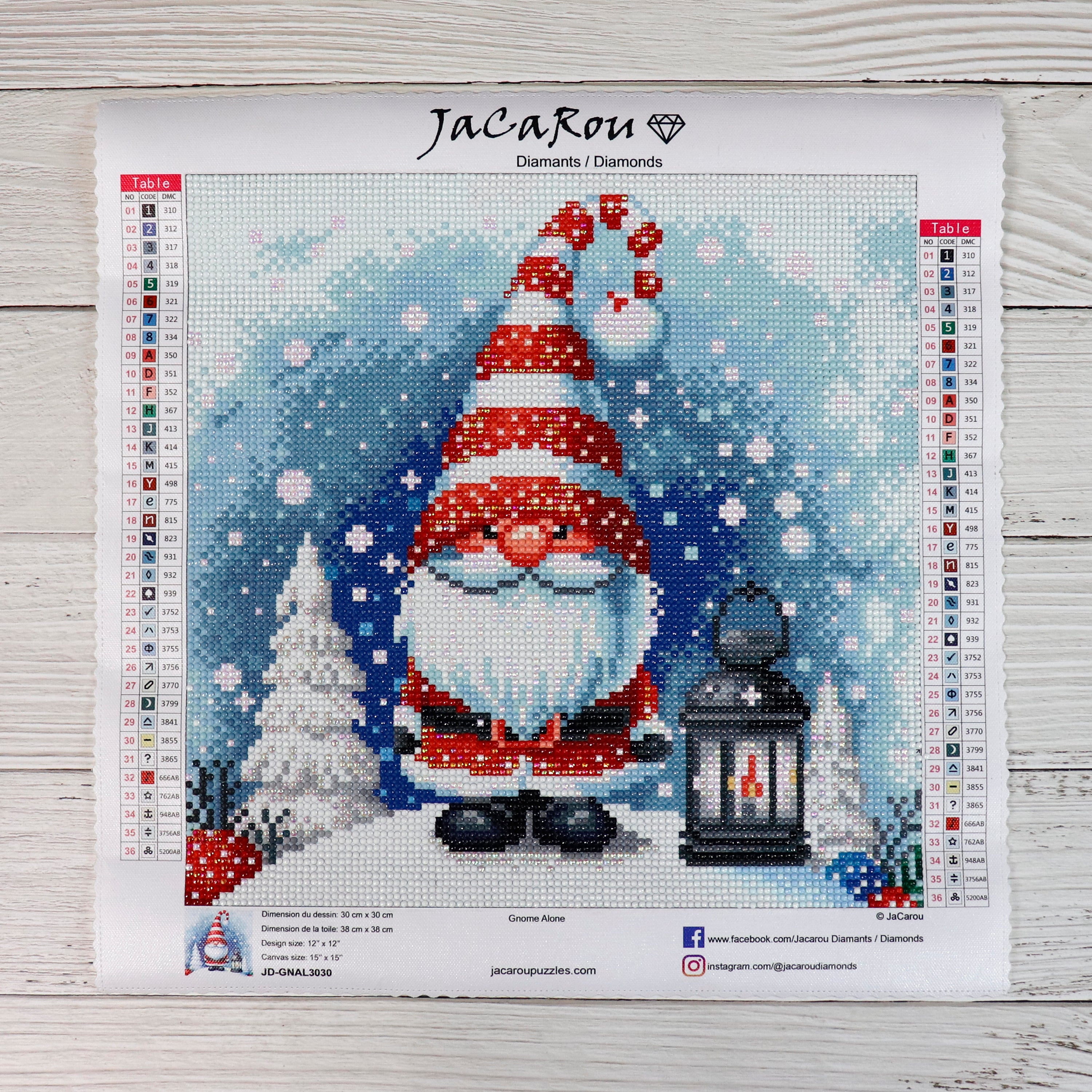 Diamond Painting - GNOME ALONE