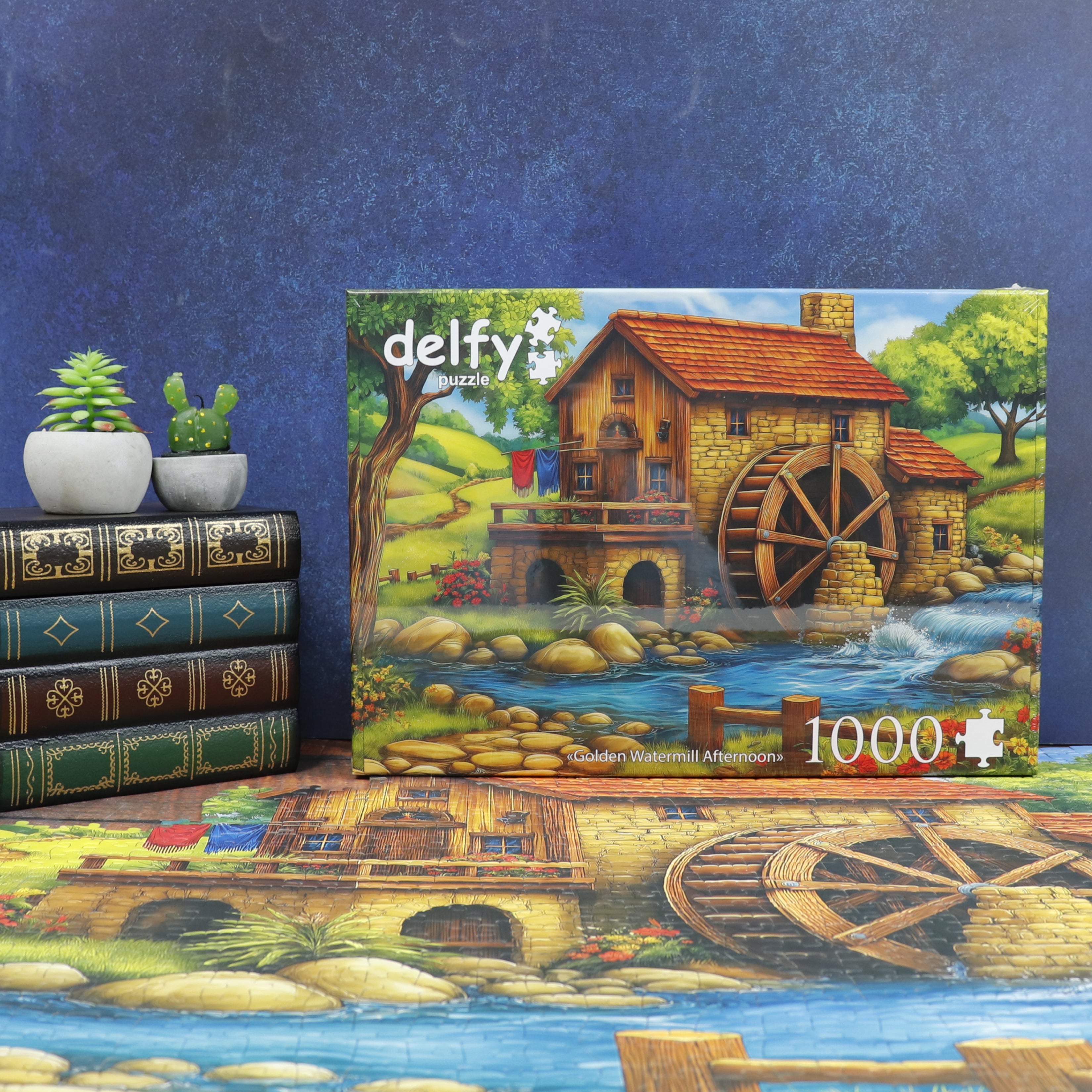 Puzzle - GOLDEN WATERMILL AFTERNOON
