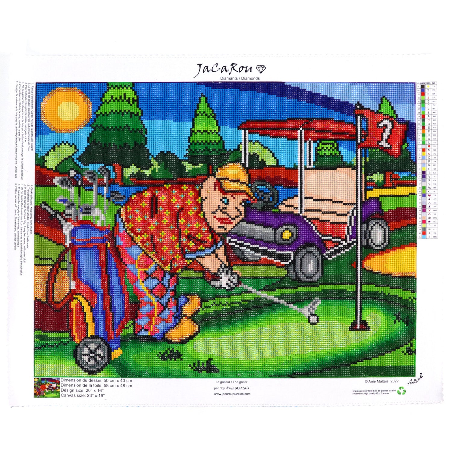 Diamond Painting - THE GOLFER