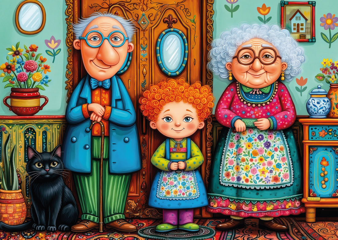 Casse-Tête GRANDPA, GRANDMA & ME