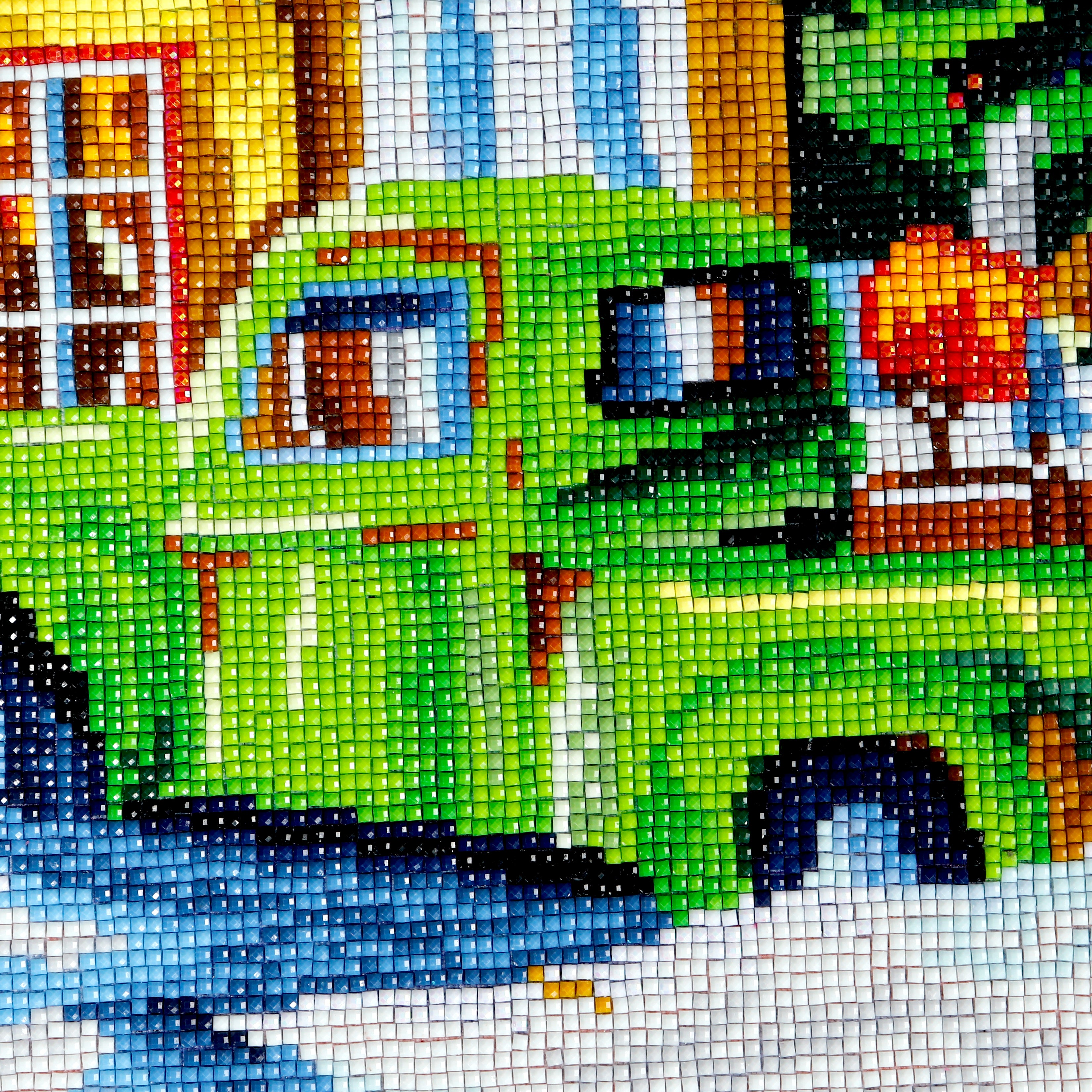 Broderie de diamants CARRÉS - UN HIVER COMME DANS LE TEMPS