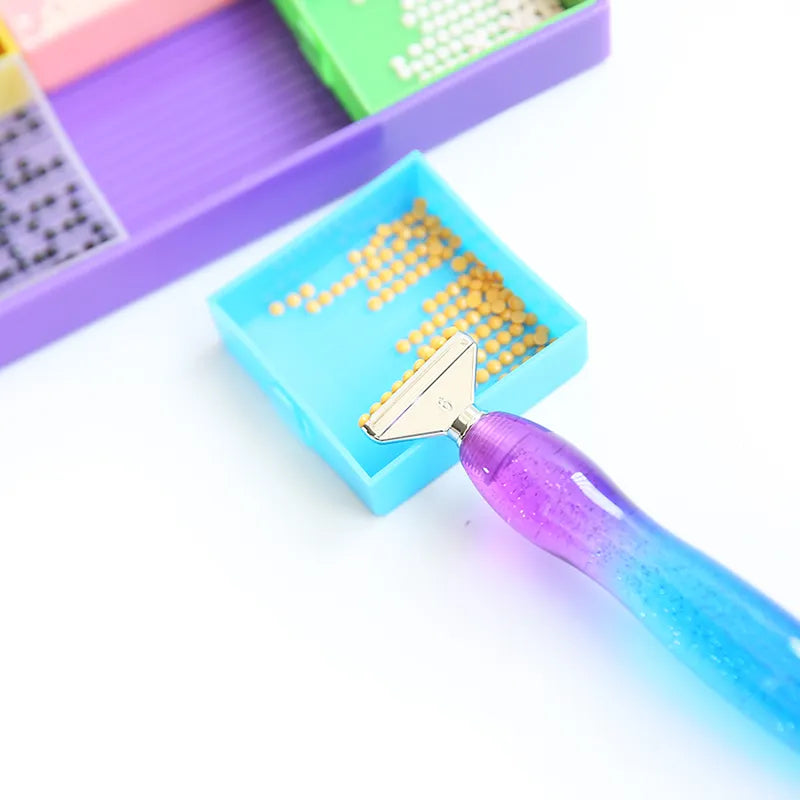 Diamond painting Pen Kit - GLITTER BLUE