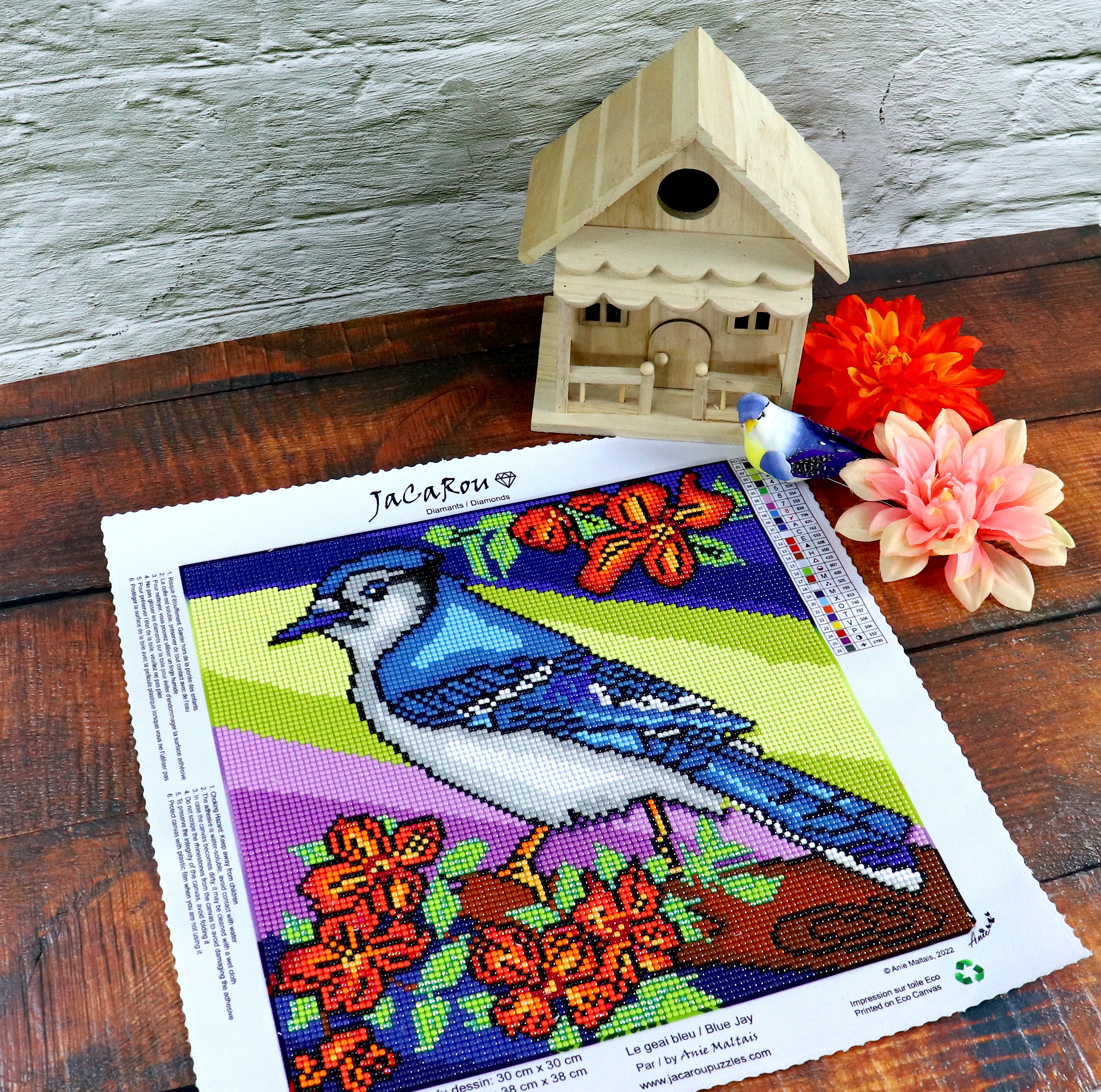 Diamond Painting - BLUE JAY