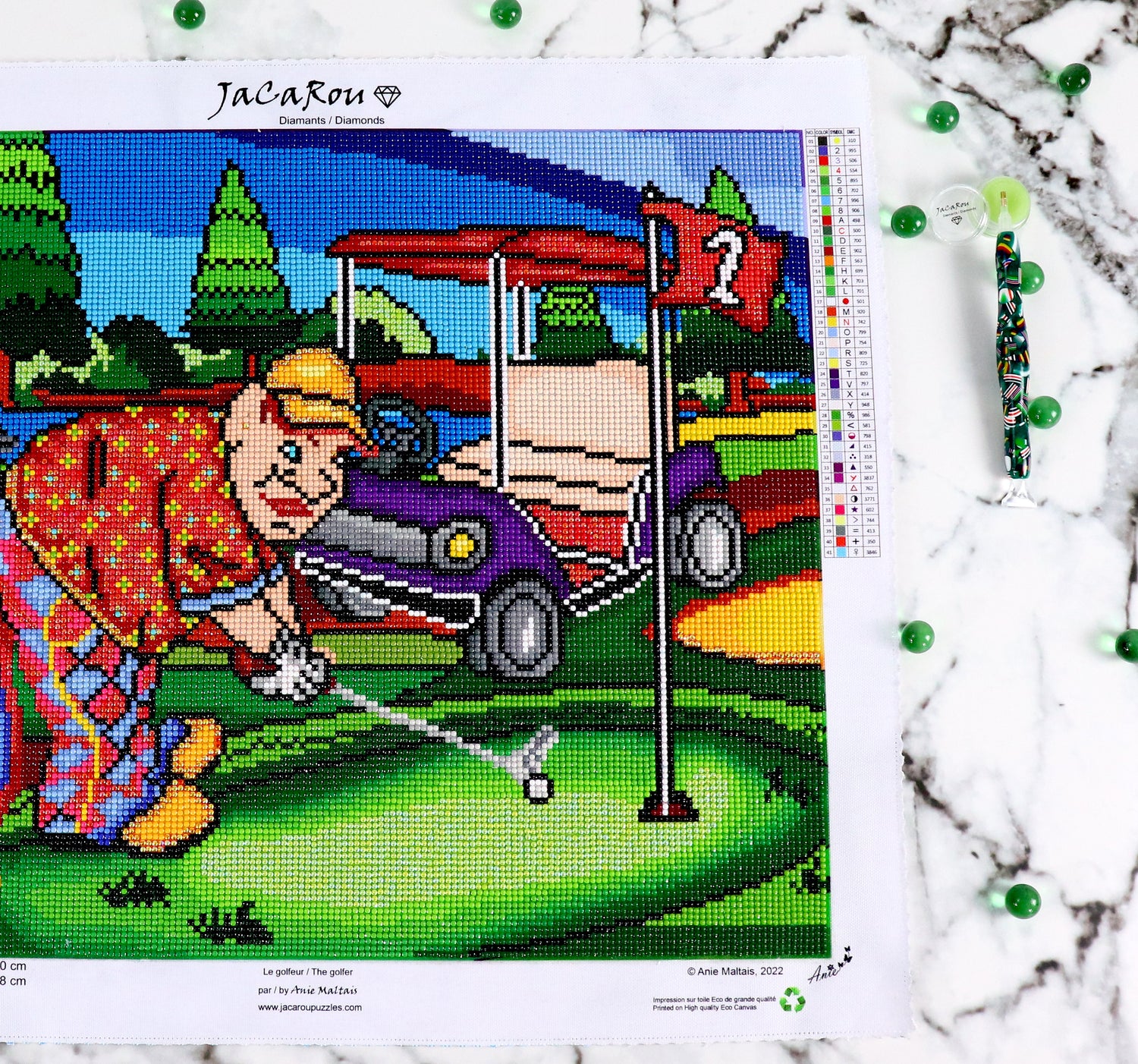 Diamond Painting - THE GOLFER