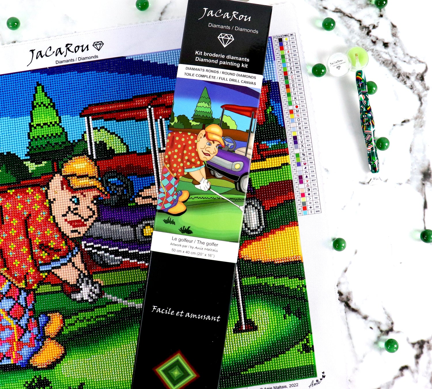 Diamond Painting - THE GOLFER