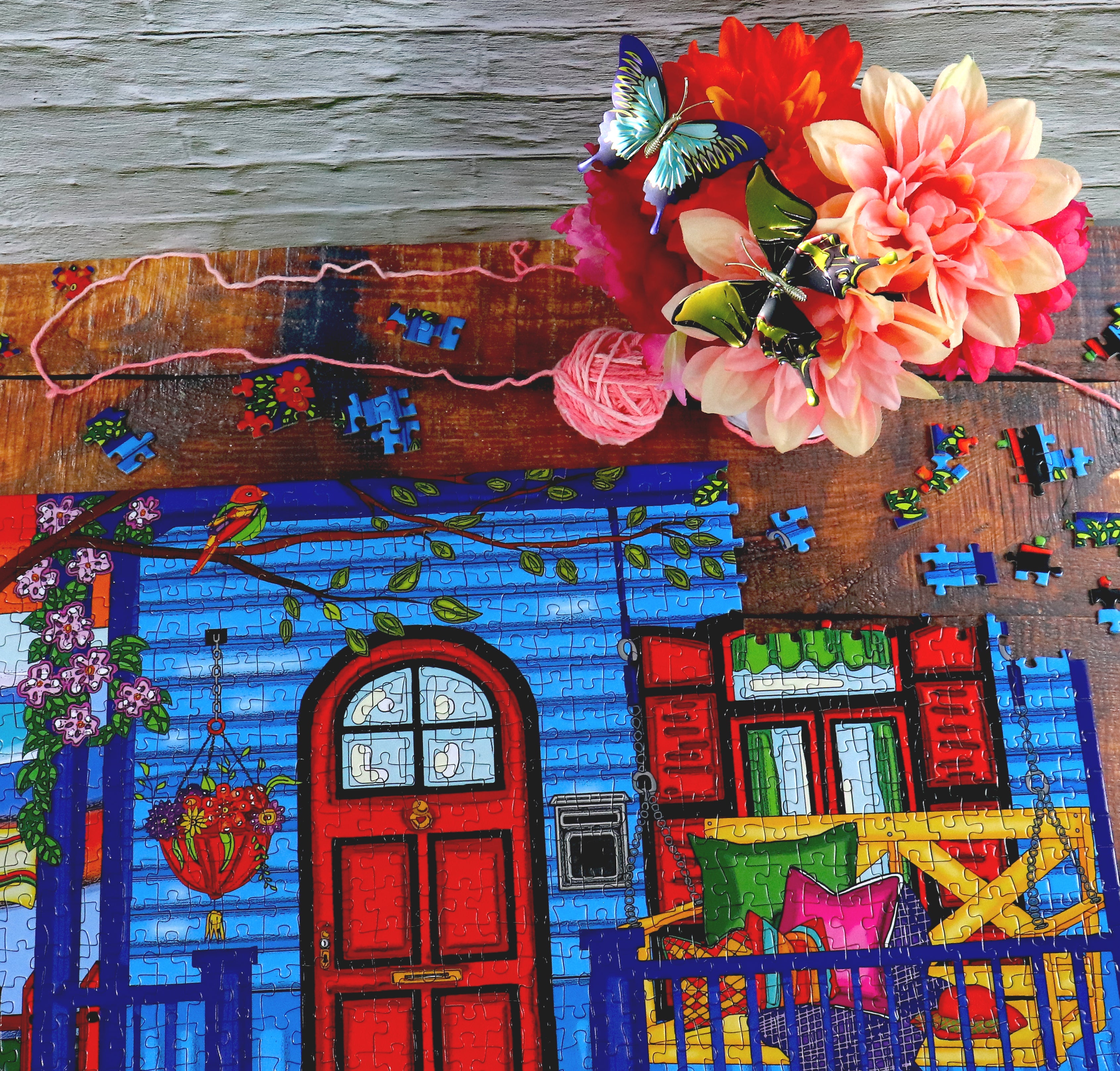 Puzzle - MY LITTLE BLUE HOUSE