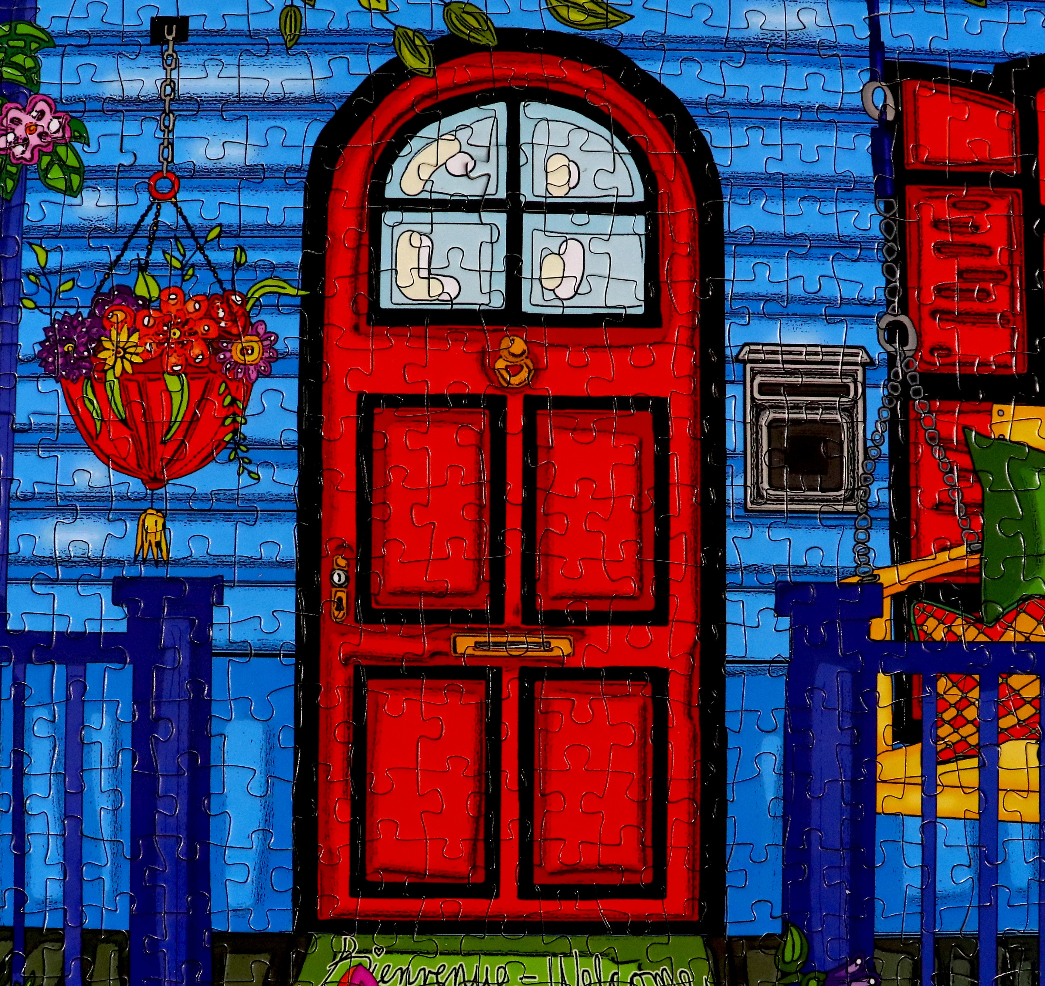 Puzzle - MY LITTLE BLUE HOUSE