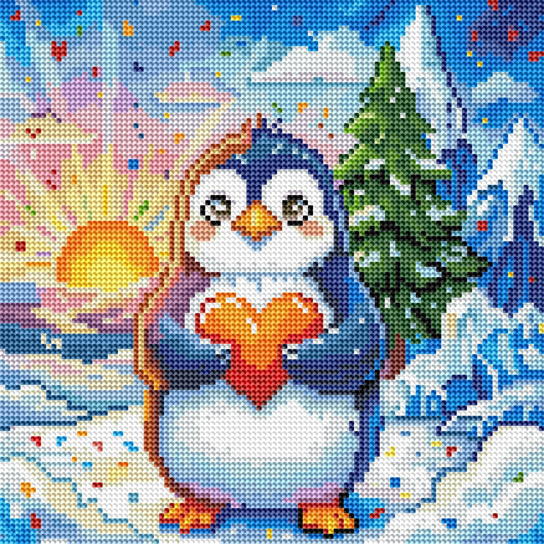 Diamond Painting - FROSTY LOVE