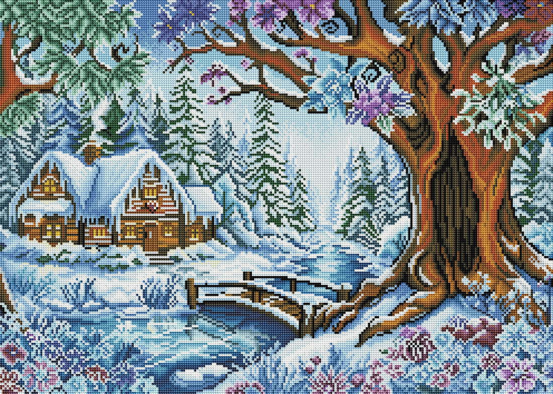 Diamond Painting - FROSTED HAVEN