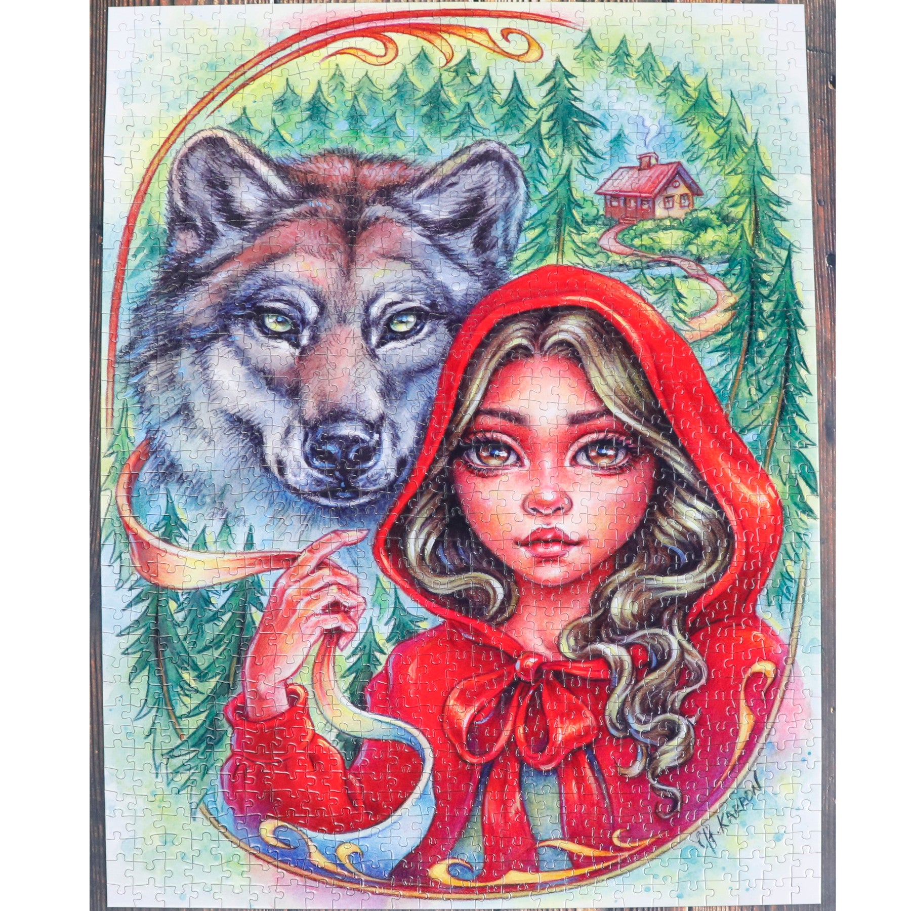 Puzzle - LITTLE RED RIDING HOOD