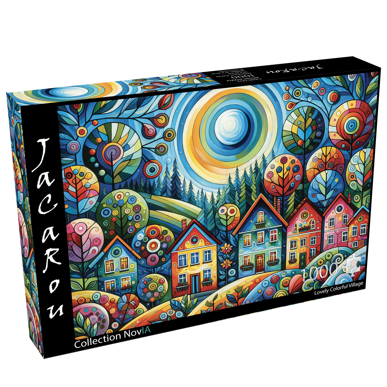 Puzzle -  LOVELY COLORFUL VILLAGE