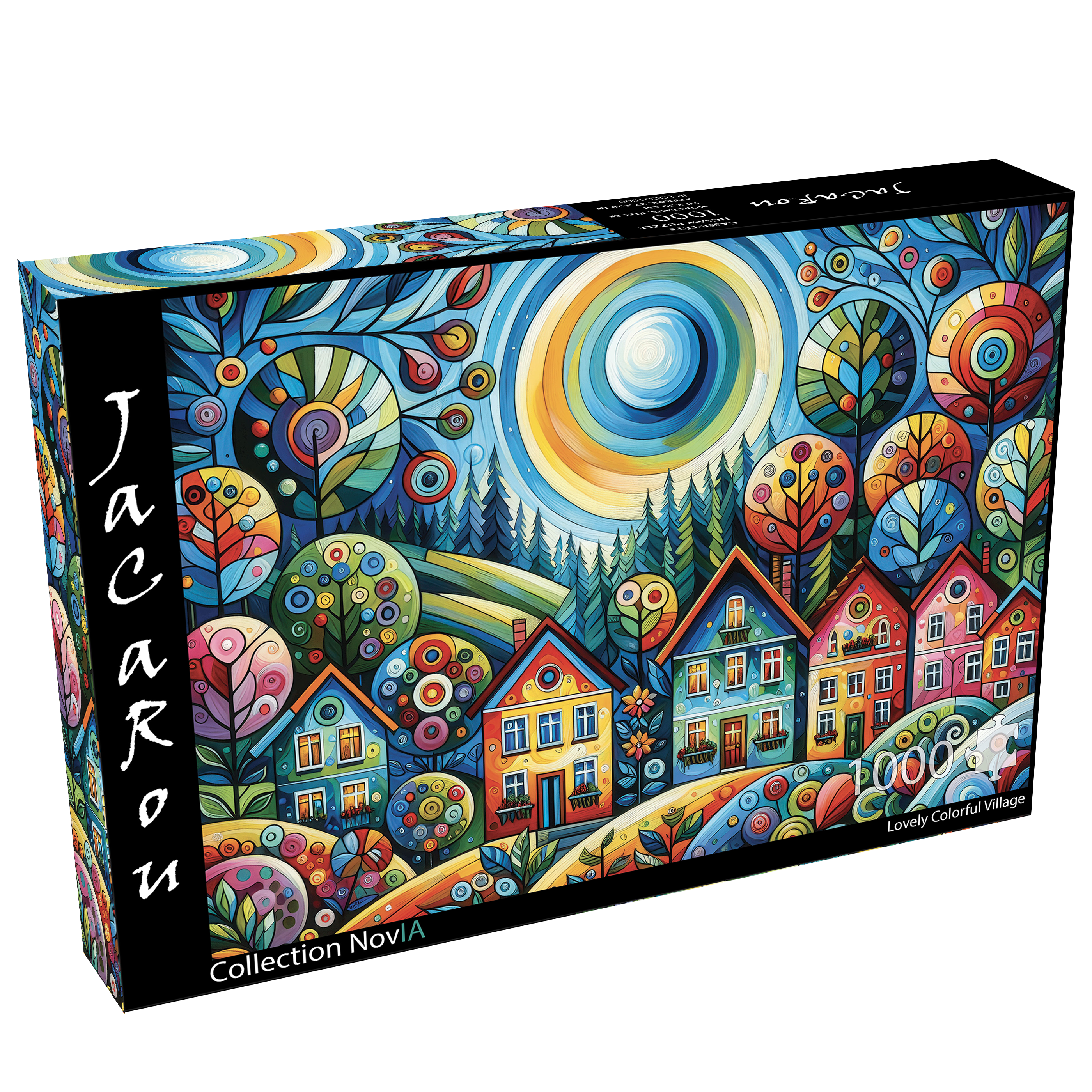 Puzzle -  LOVELY COLORFUL VILLAGE