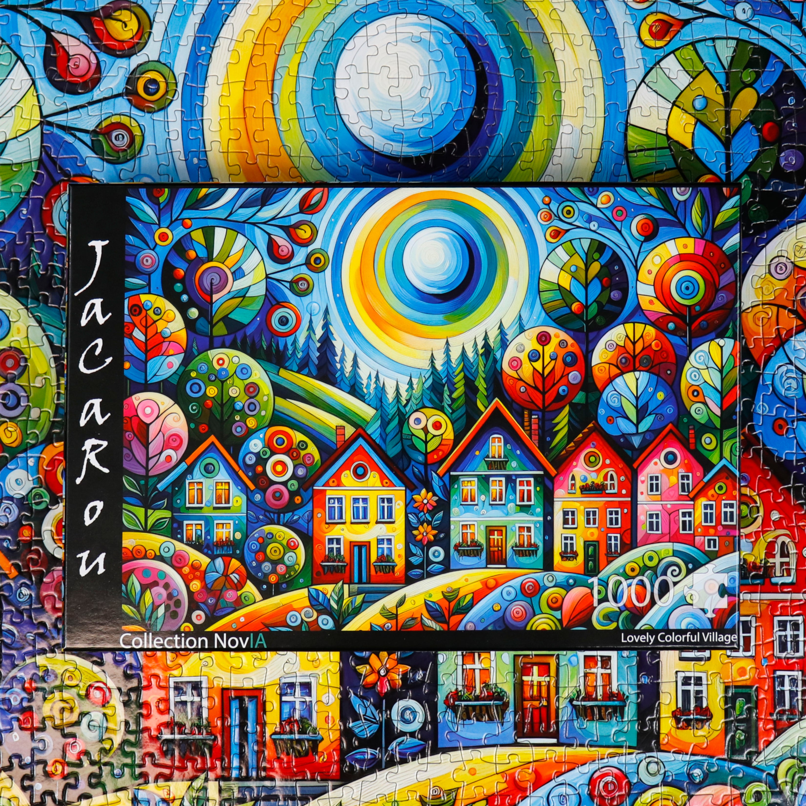 Puzzle - LOVELY COLORFUL VILLAGE