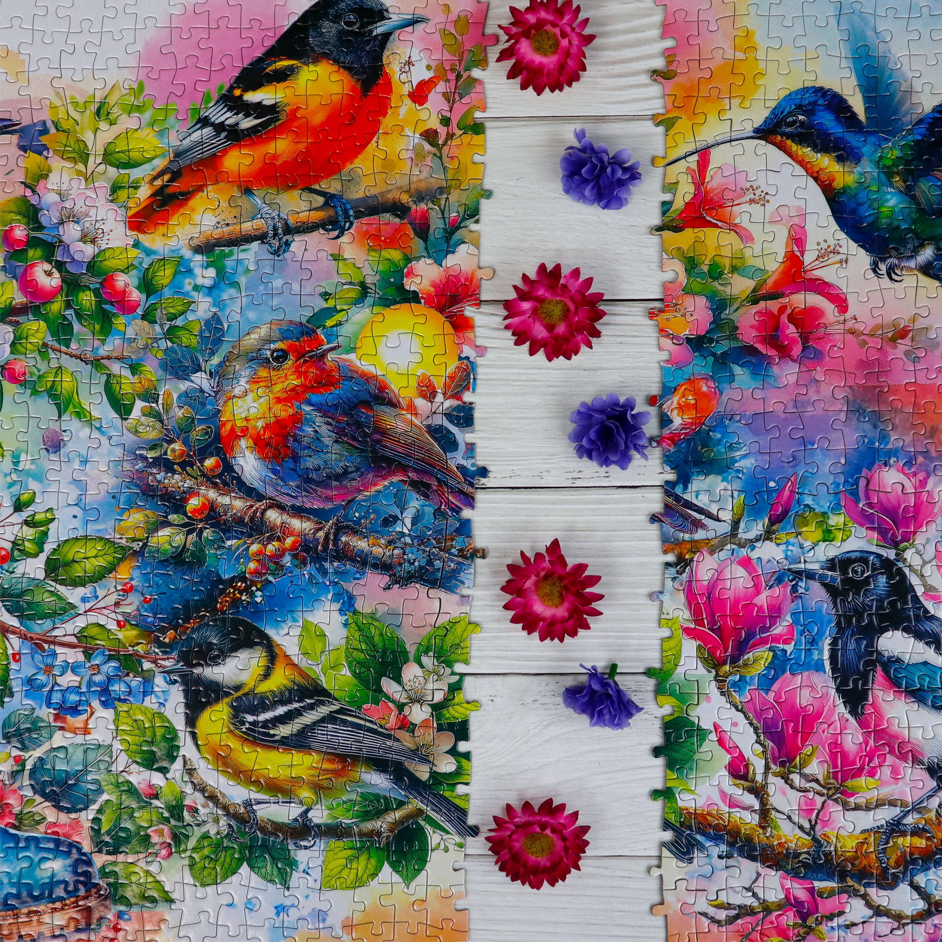 Puzzle - LOVELY FEATHERED BEAUTIES