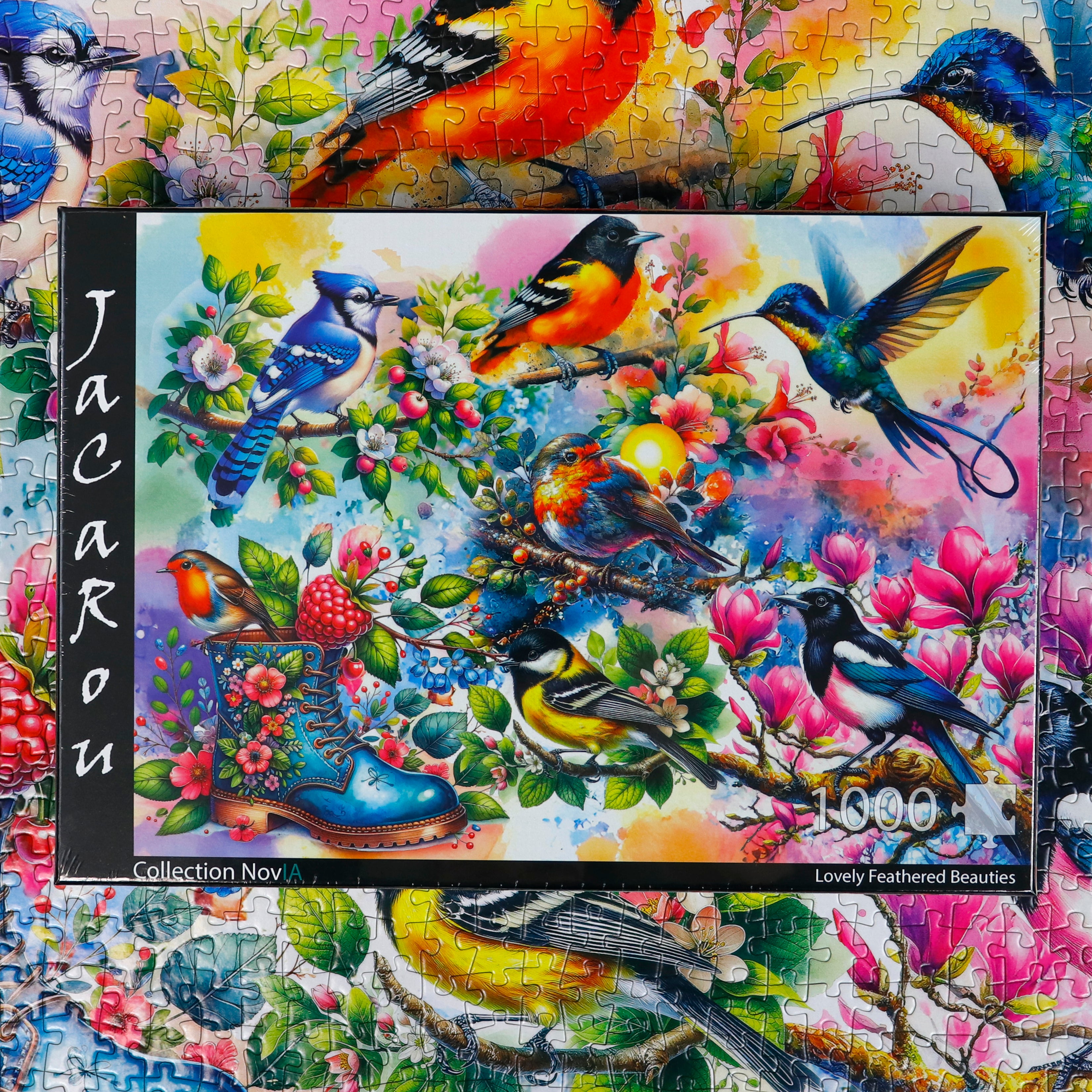 Puzzle - LOVELY FEATHERED BEAUTIES