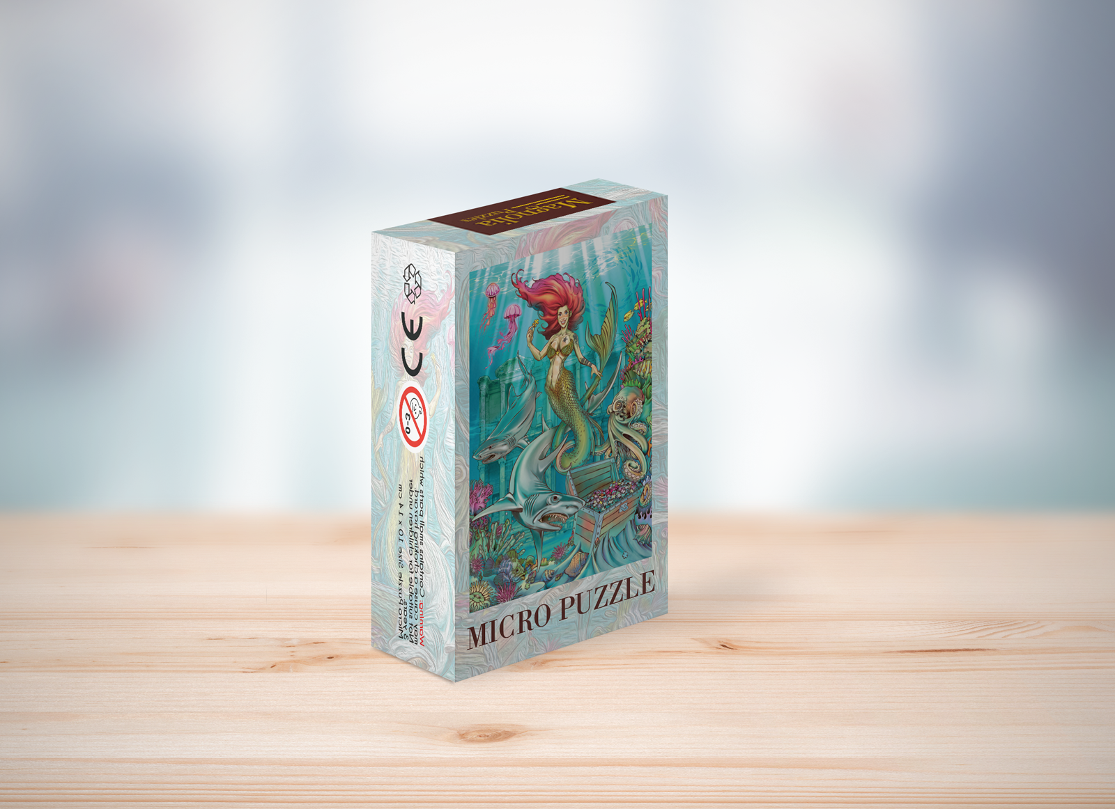 Micro casse-tête - THE PUZZLER MERMAID - MA-M1031