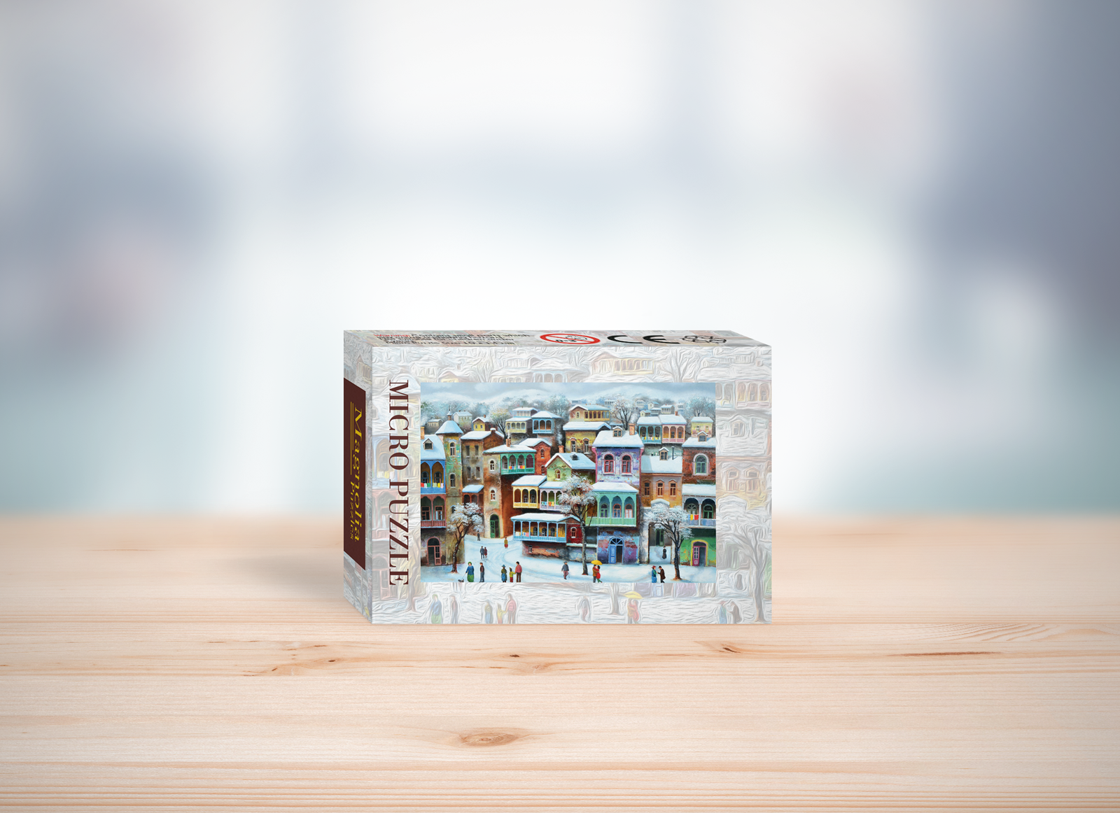 Micro puzzle - SNOW IN OLD TBILISI