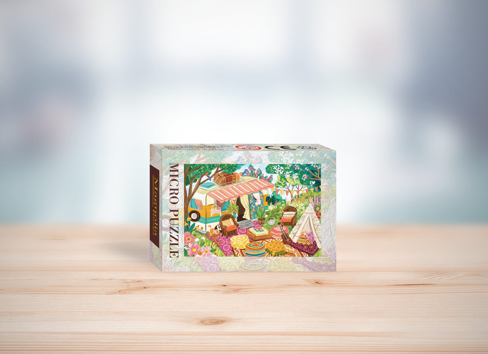 Micro puzzle - BOHO CAMPER