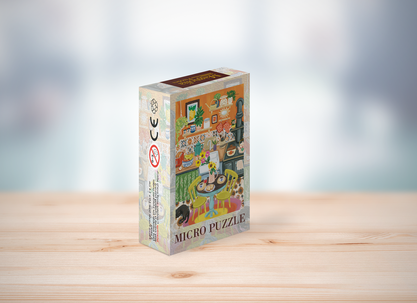 Micro casse-tête - ORANGE KITCHEN - MA-M3473