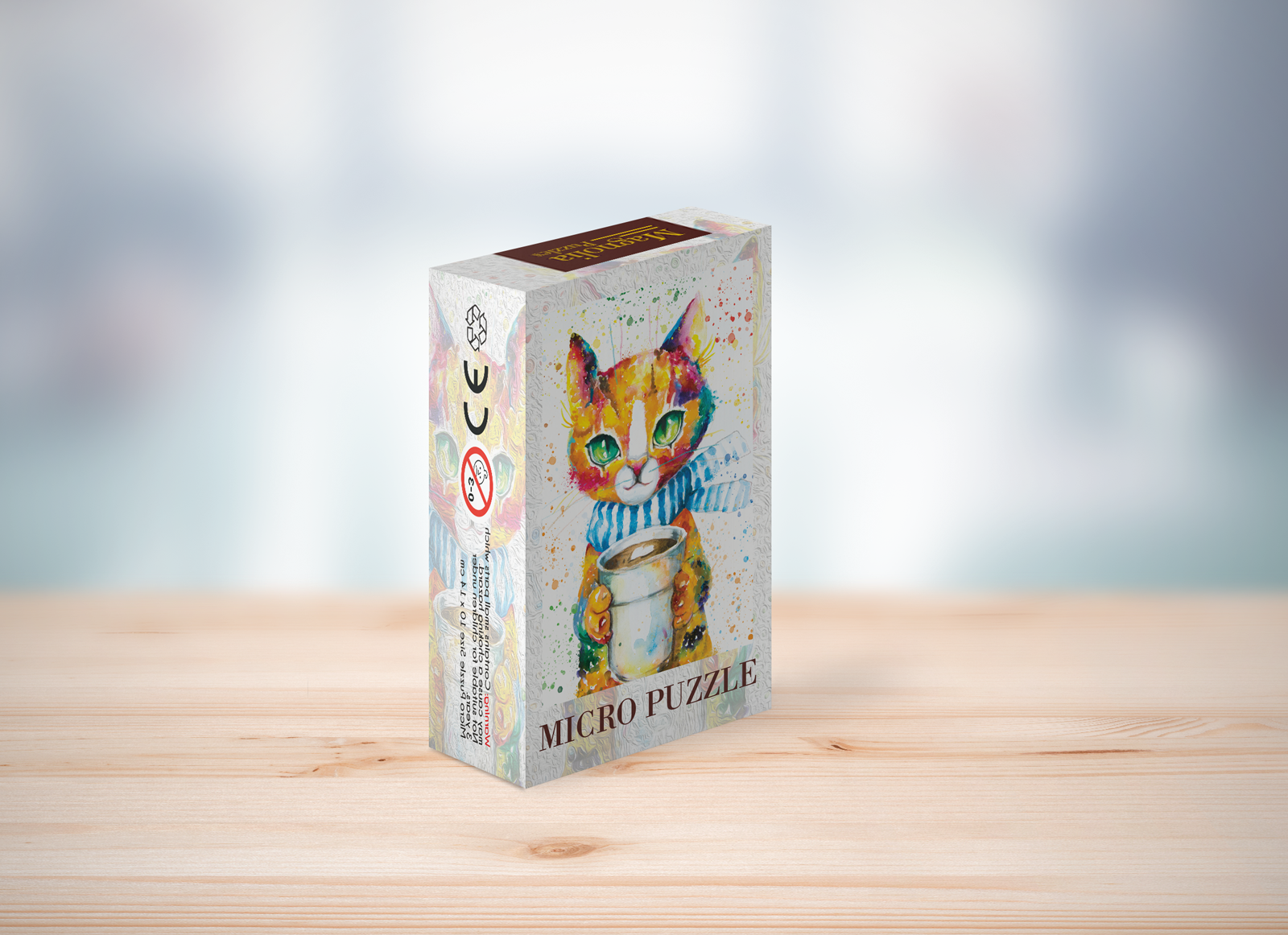 Micro casse-tête - COLORFUL CAT - MA-M3505