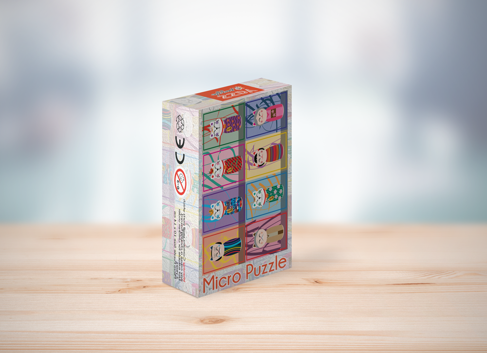 Micro casse-tête - MANEKI KOKESHI - YA-M3833