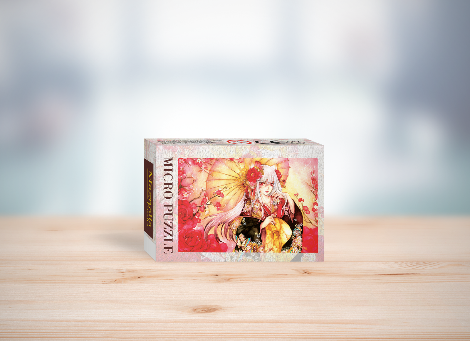 Micro puzzle - RED PLUM