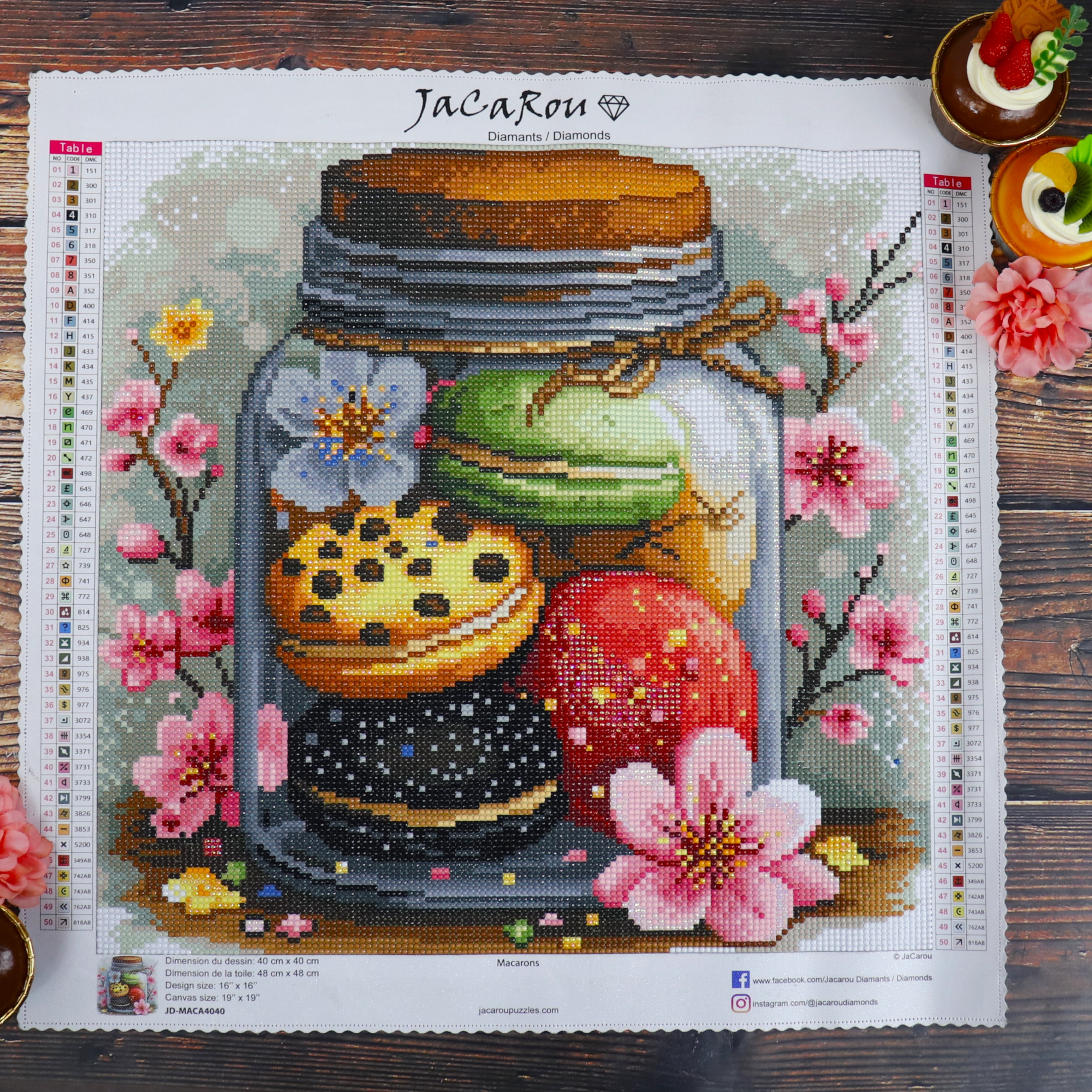 Diamond Painting - MACARONS