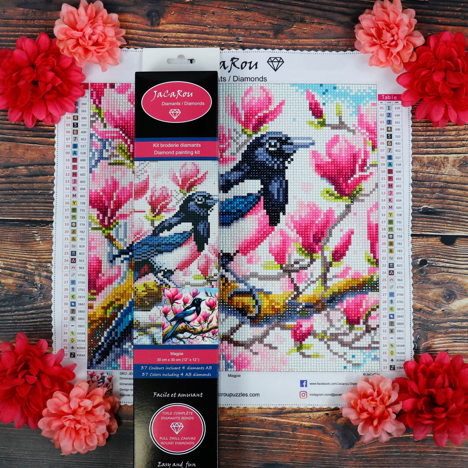 Broderie de diamant RONDS - MAGPIE