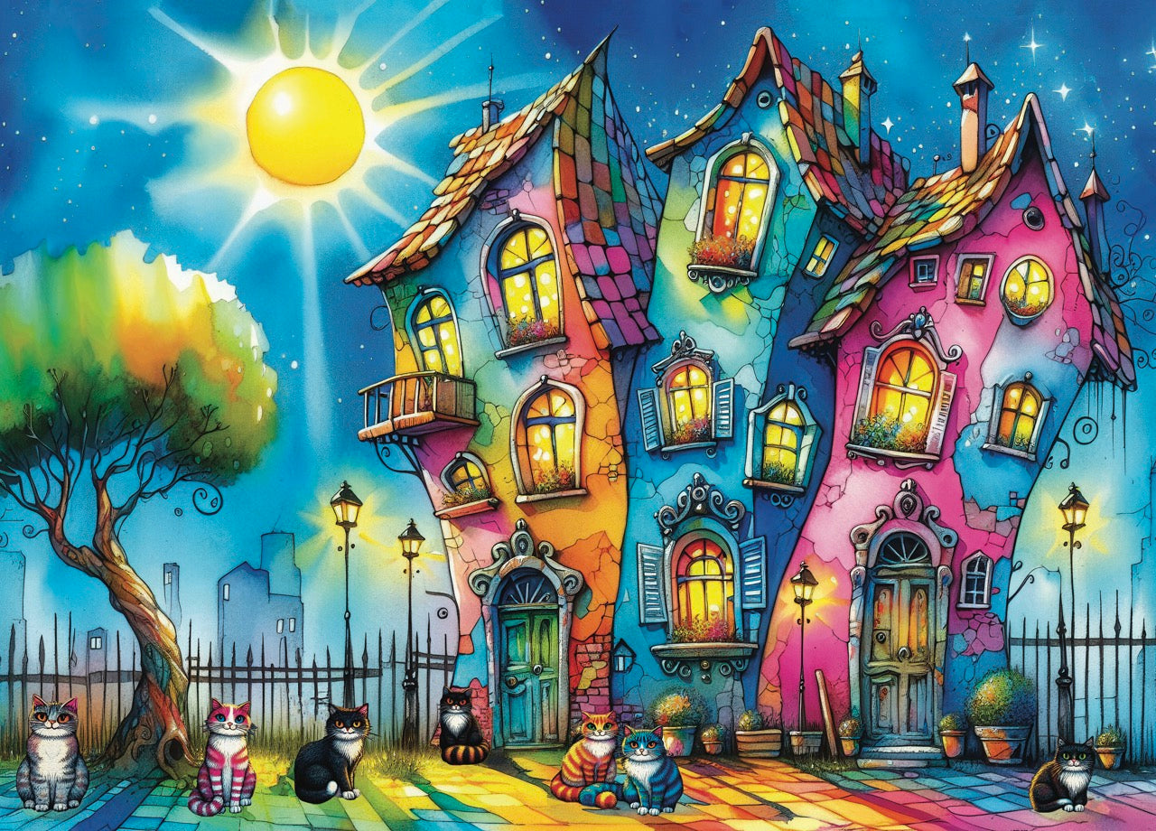Puzzle -  MEOWTIFUL NIGHT
