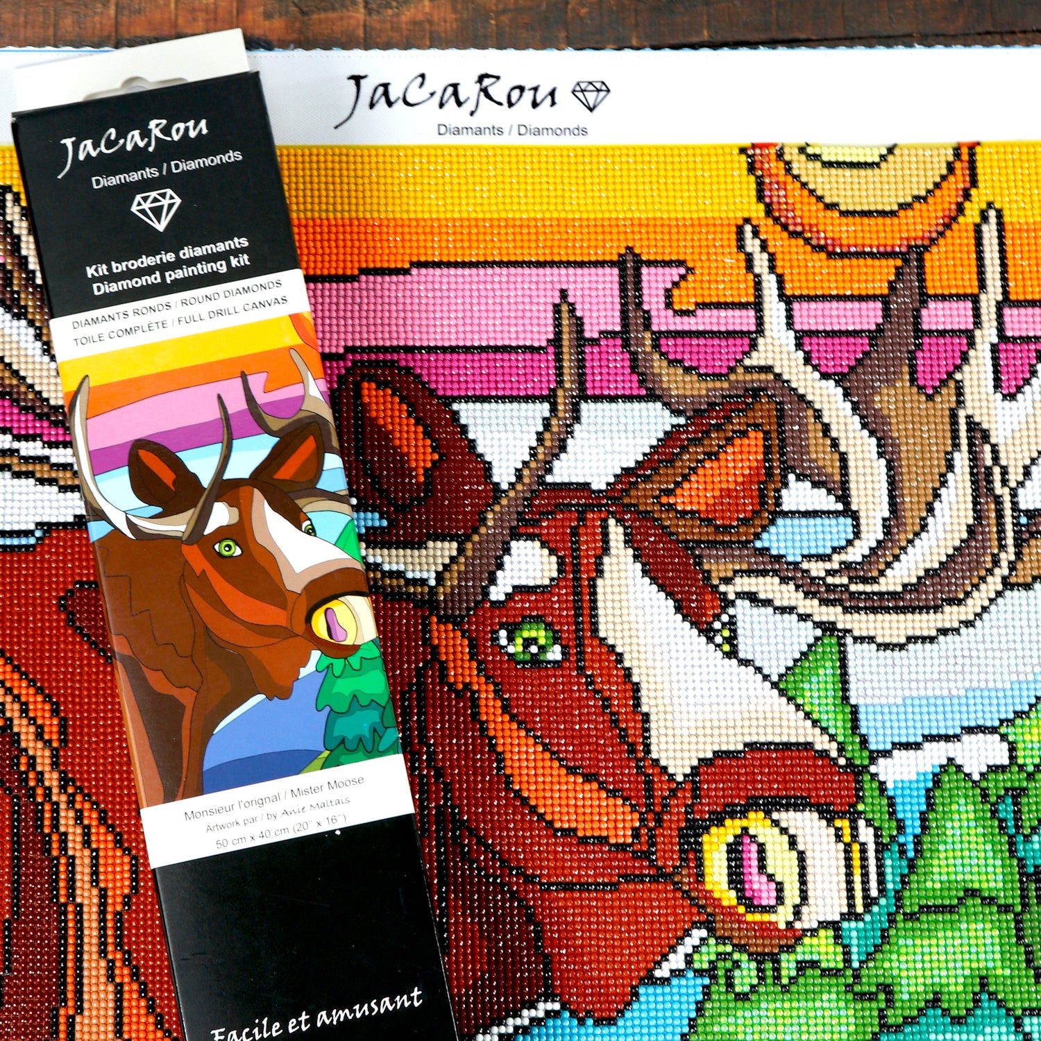 Diamond Painting - MISTER MOOSE