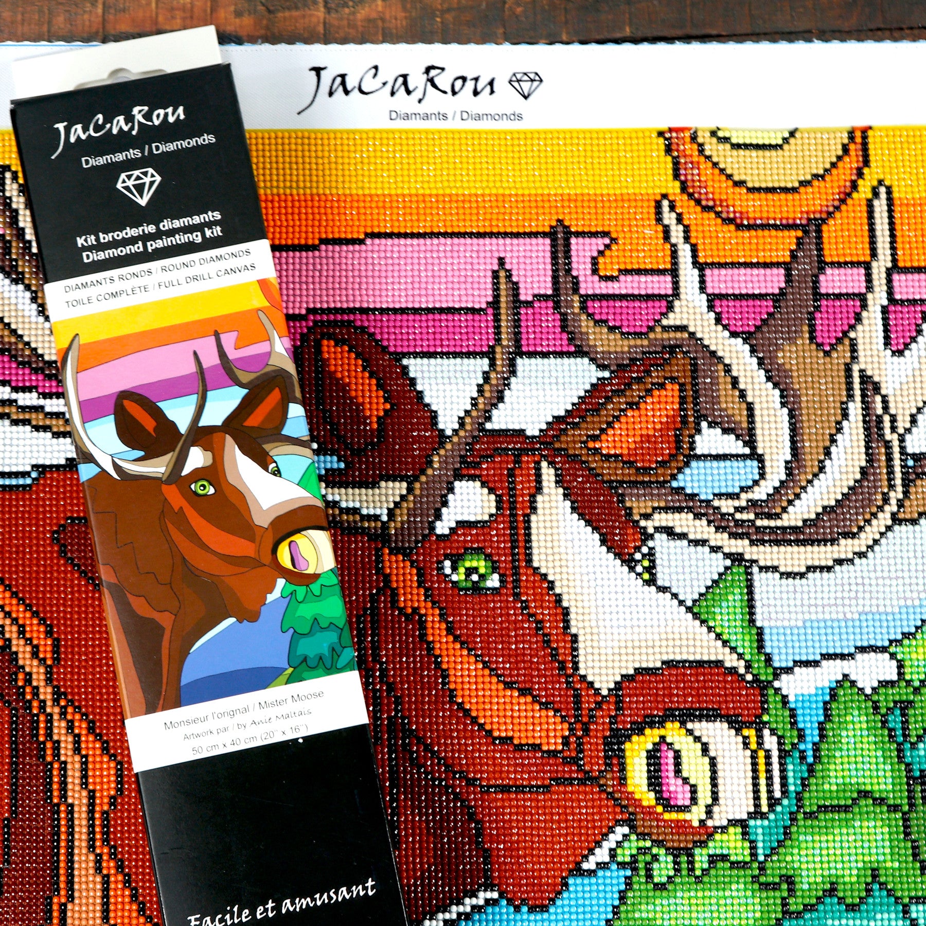 Diamond Painting - MISTER MOOSE