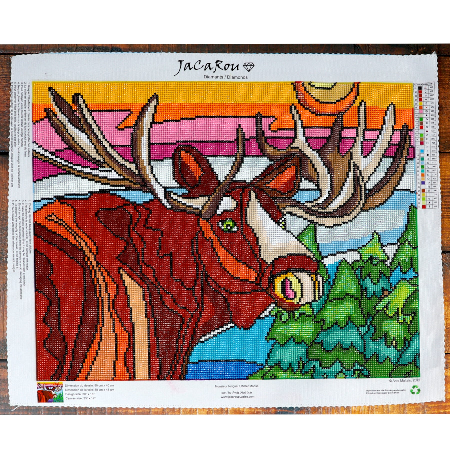 Diamond Painting - MISTER MOOSE