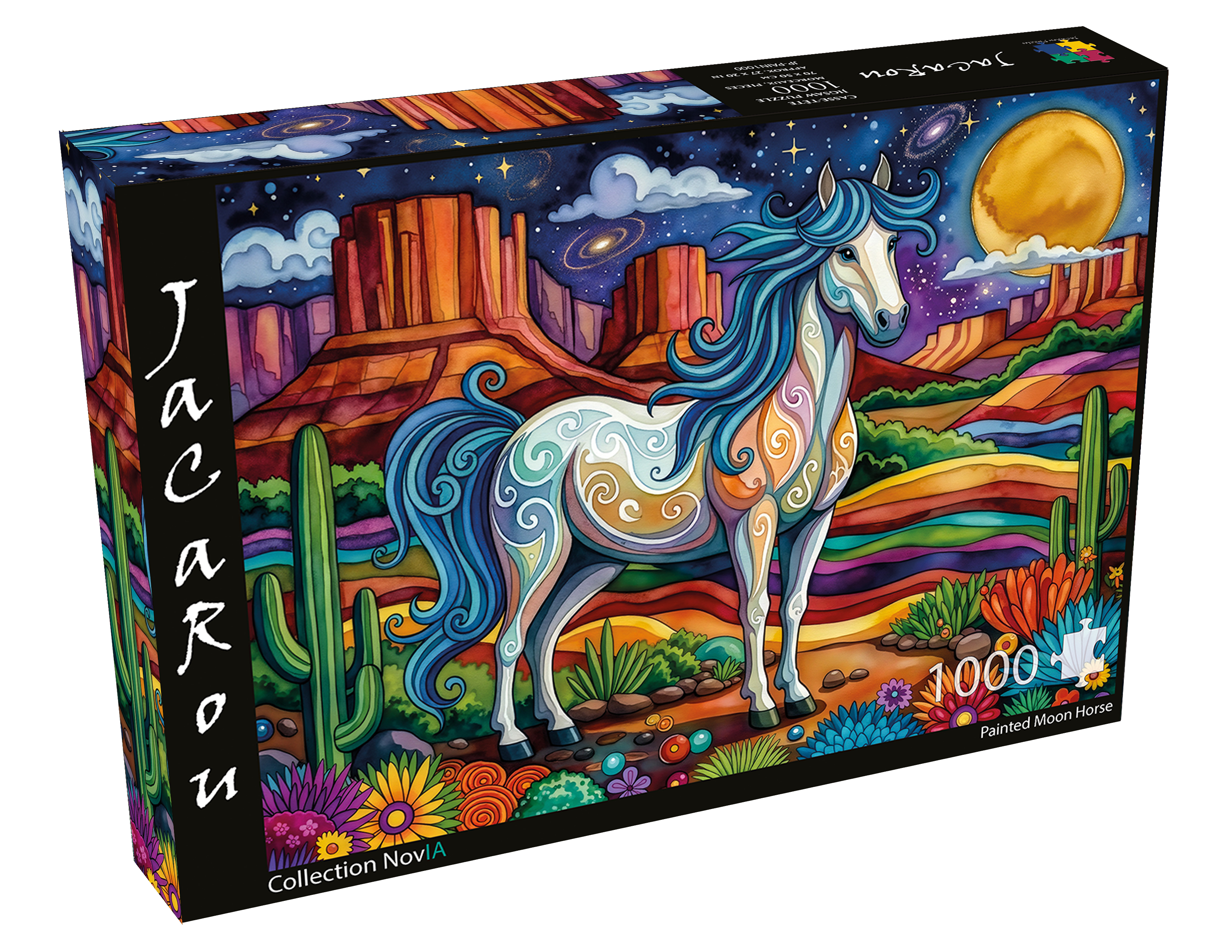 Casse-Tête PAINTED MOON HORSE