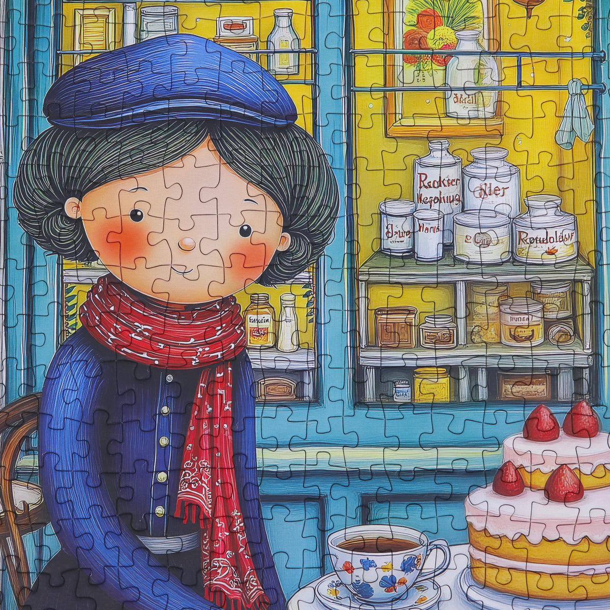 Puzzle - SMALL PARIS CAFÉ