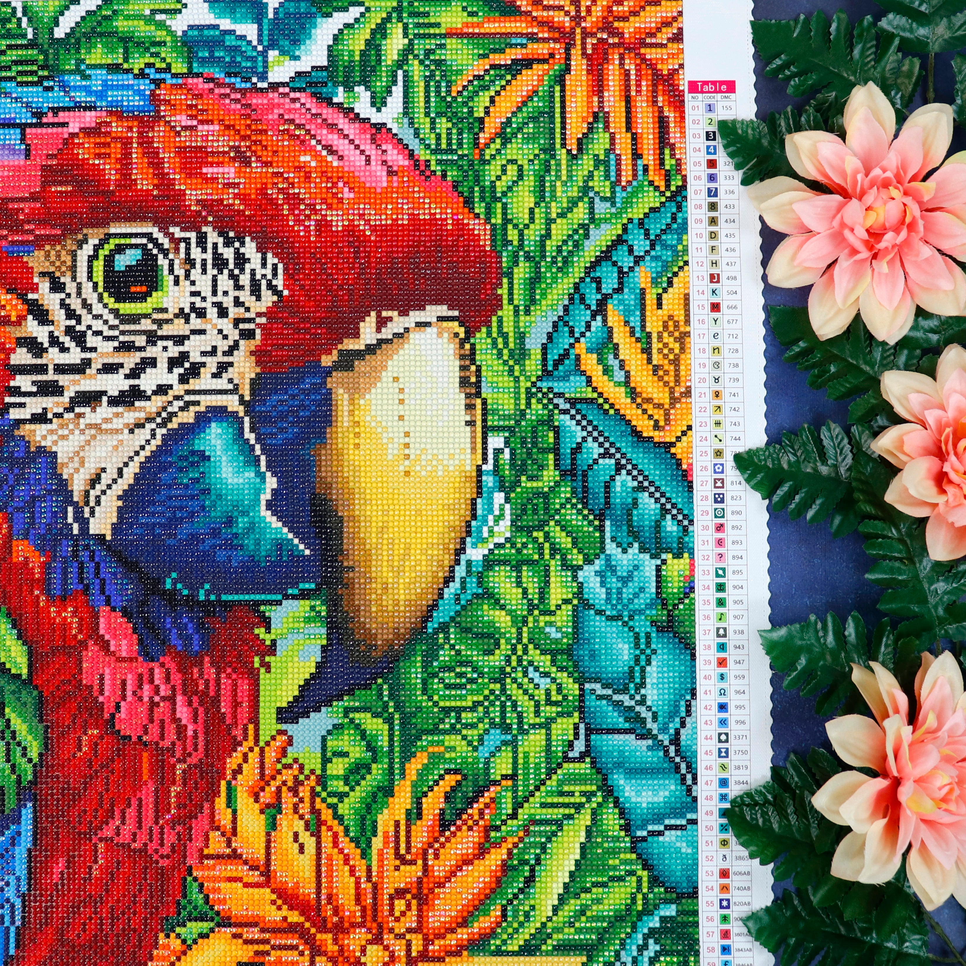 Broderie de diamants RONDS - PARROT