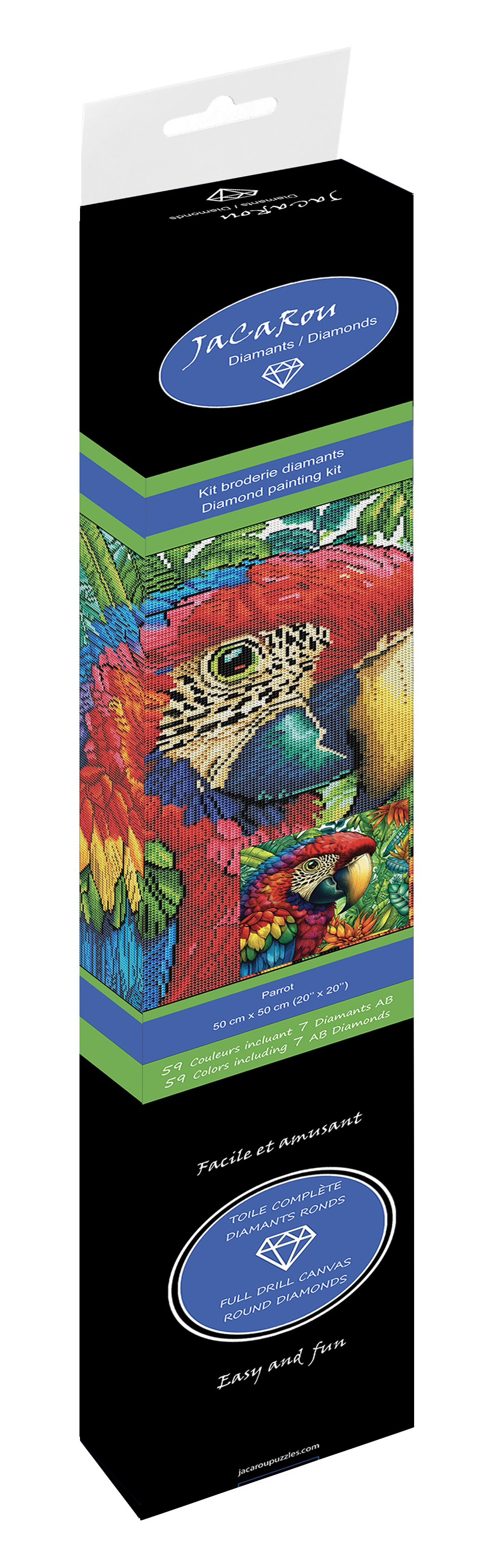 Broderie de diamants RONDS - PARROT