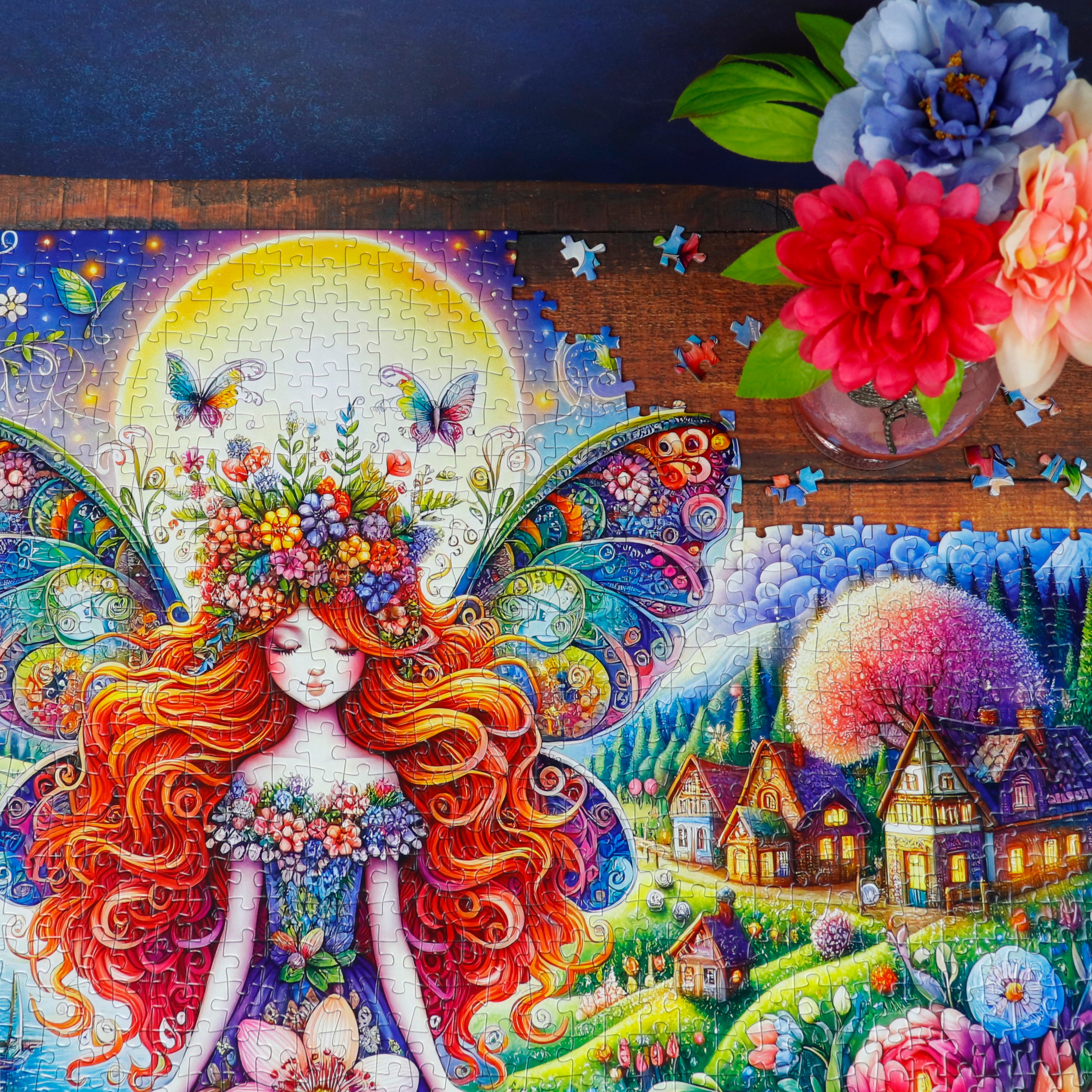 Puzzle - PETALS AND WINGS