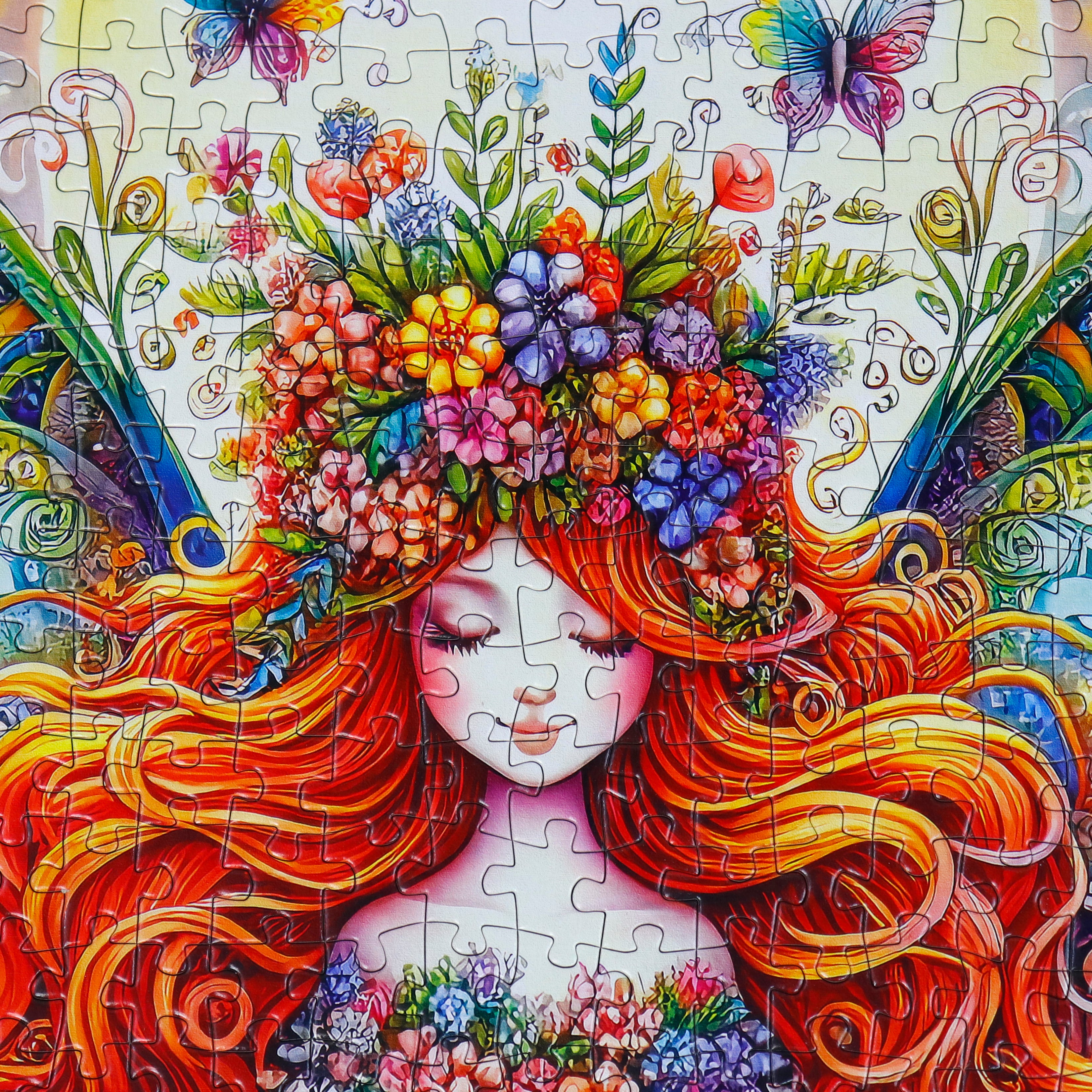 Puzzle - PETALS AND WINGS