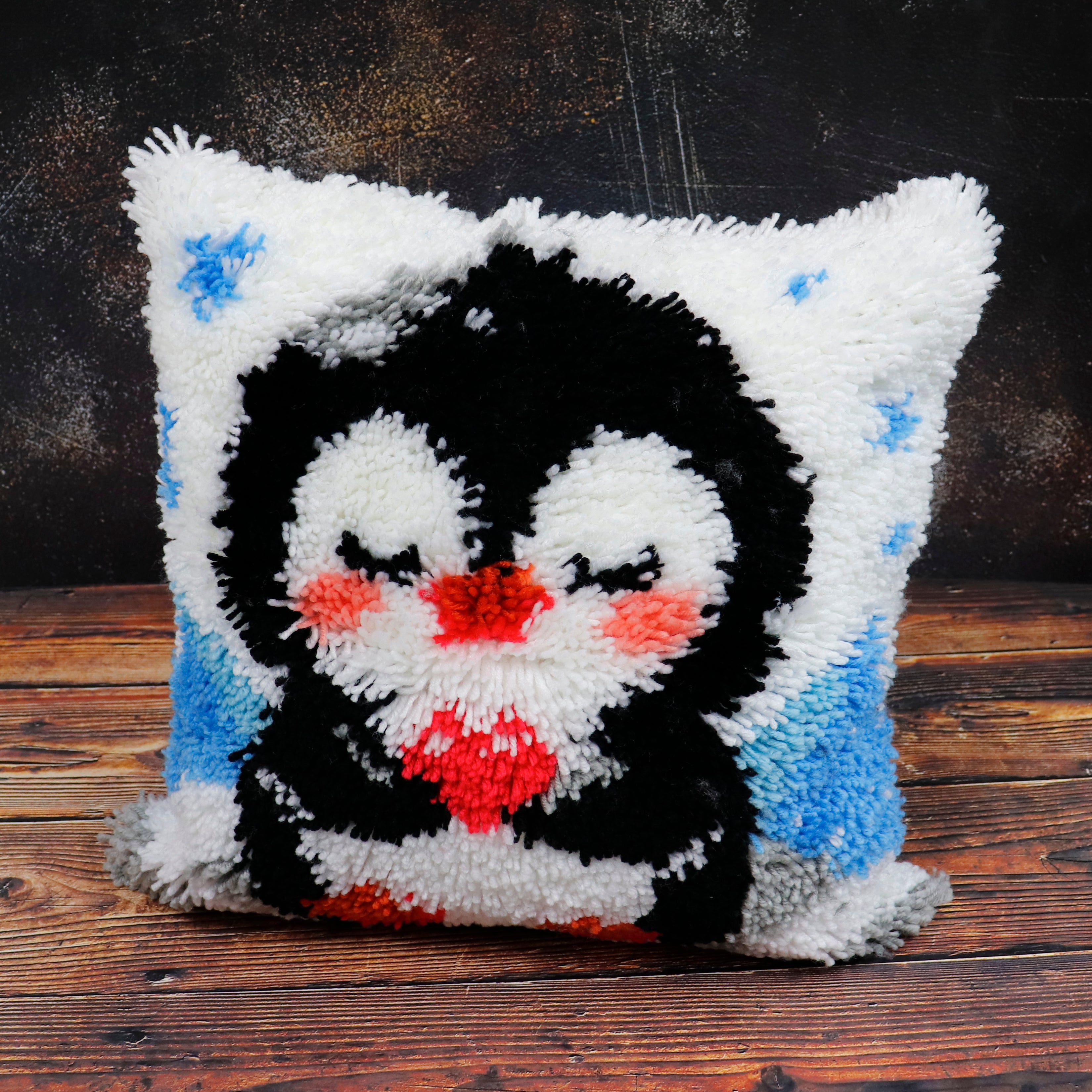 Points noués - Housse de coussin - PINGOUIN