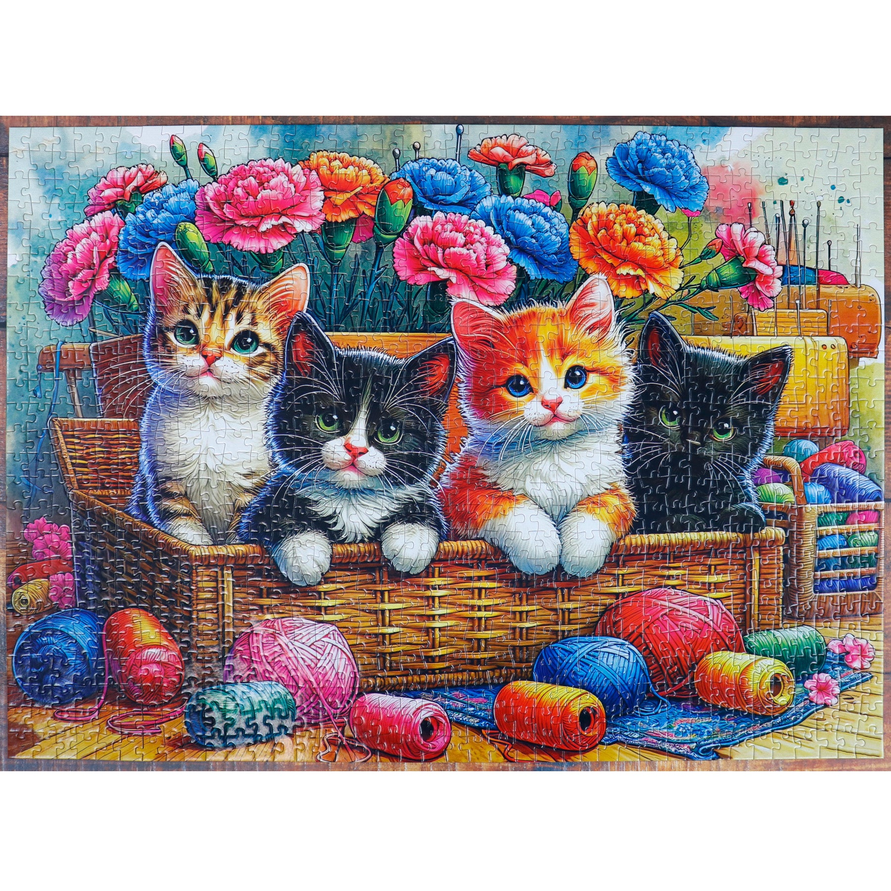 Puzzle - PLAYFUL BASKET QUARTET