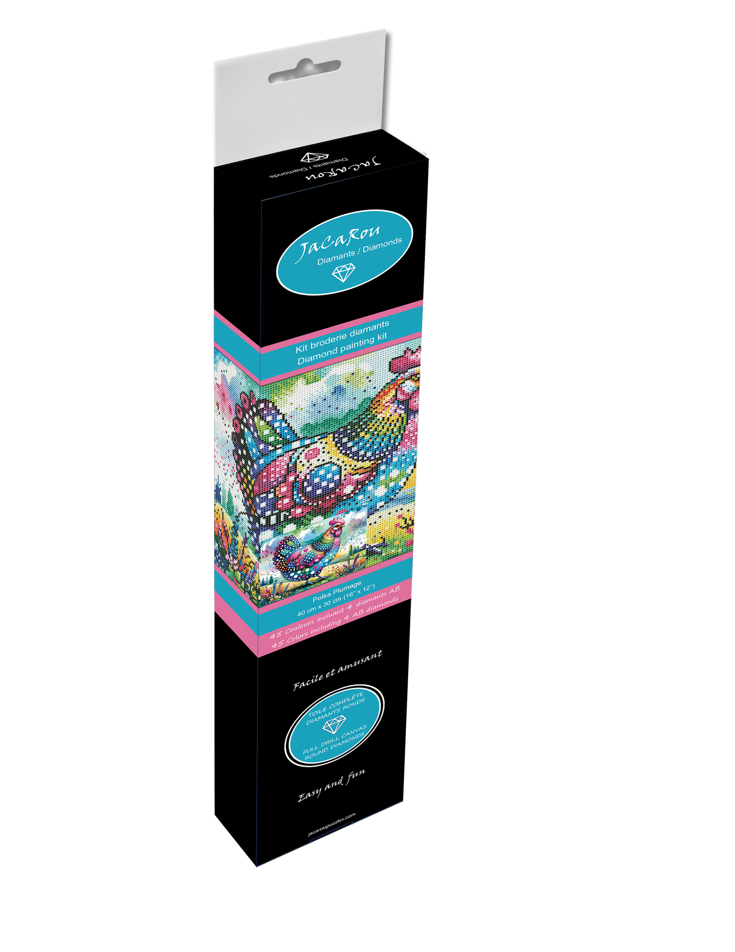 Diamond Painting -  POLKA PLUMAGE