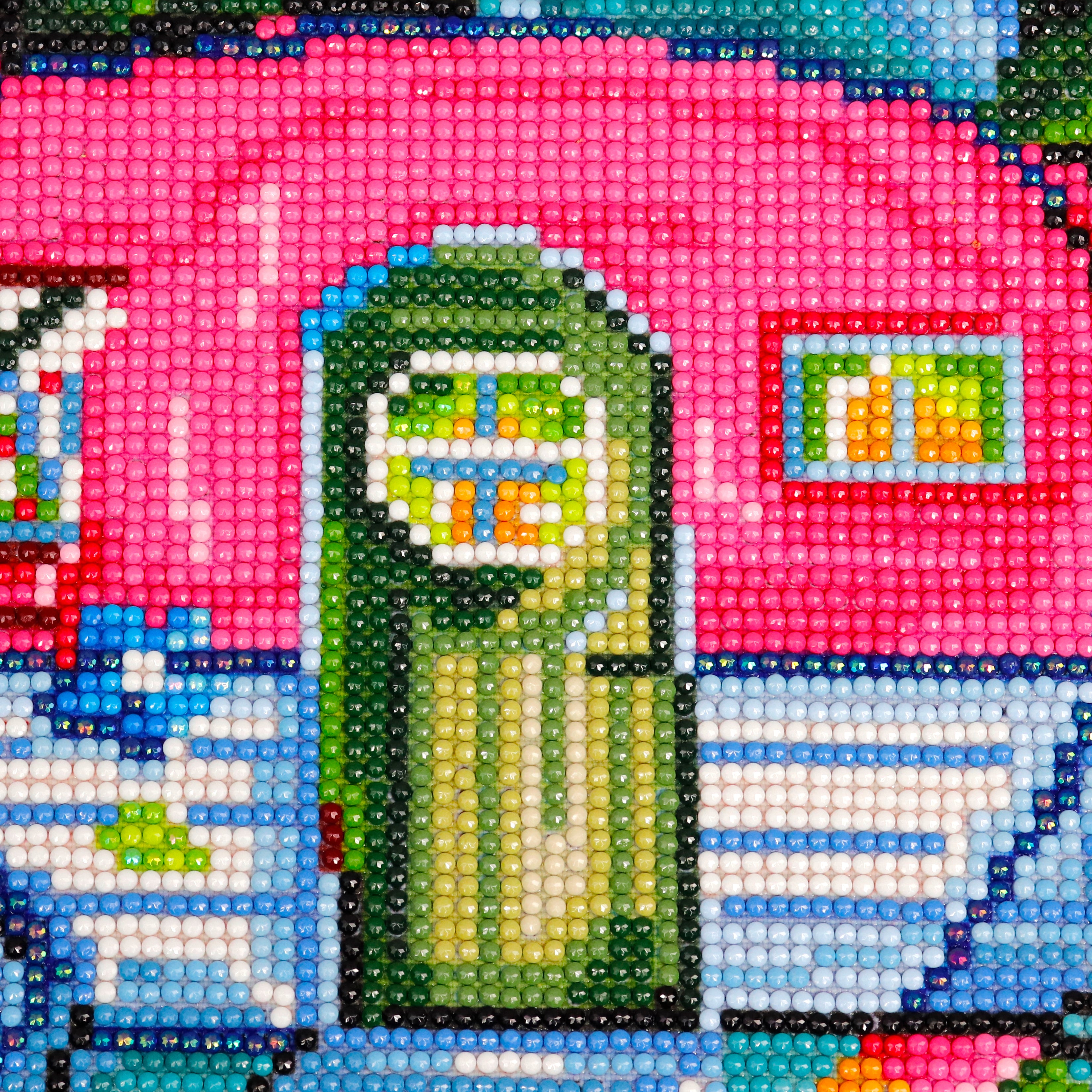 Diamond Painting - LA POULE EN CAMPING