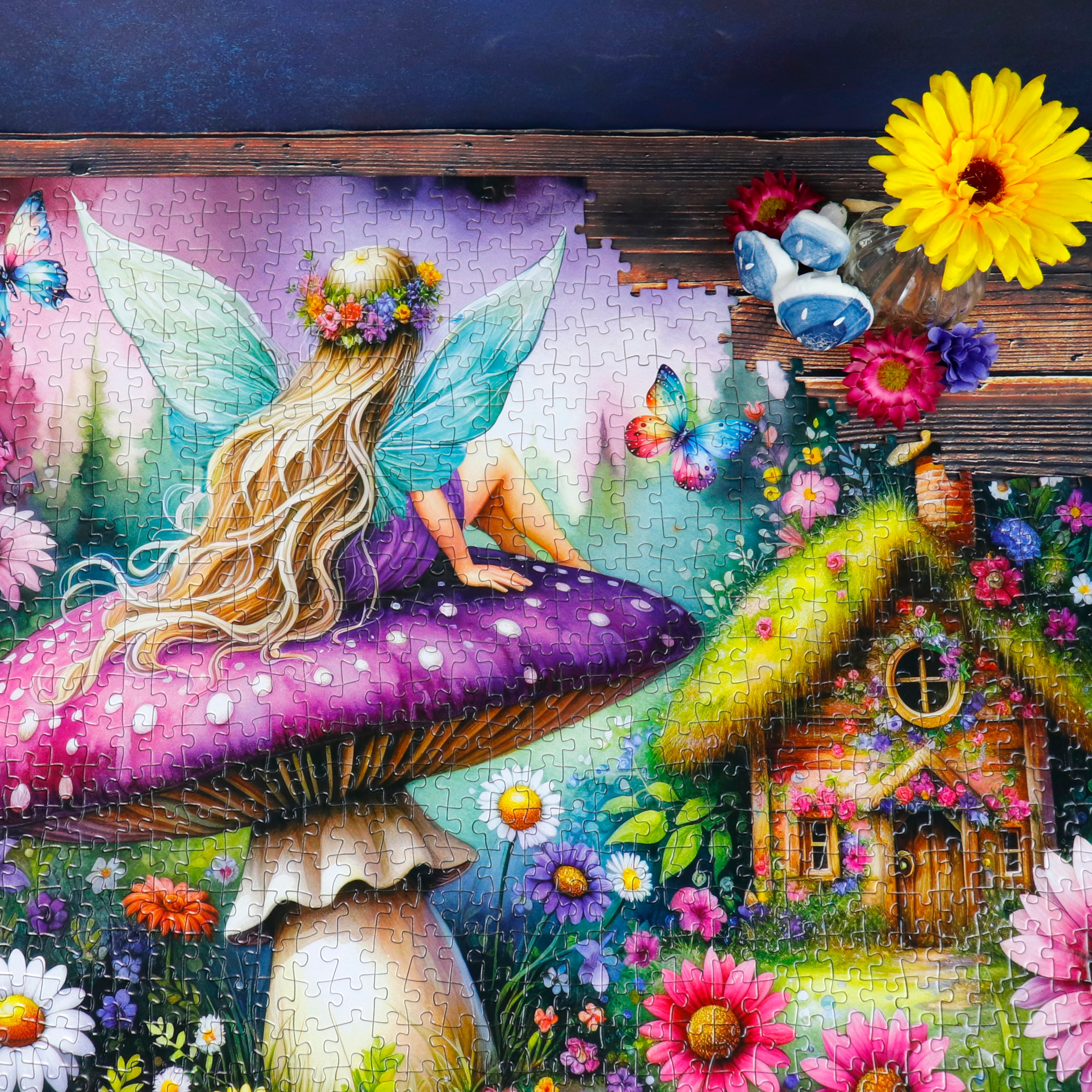 Puzzle - PURPLE MUSHROOM REST